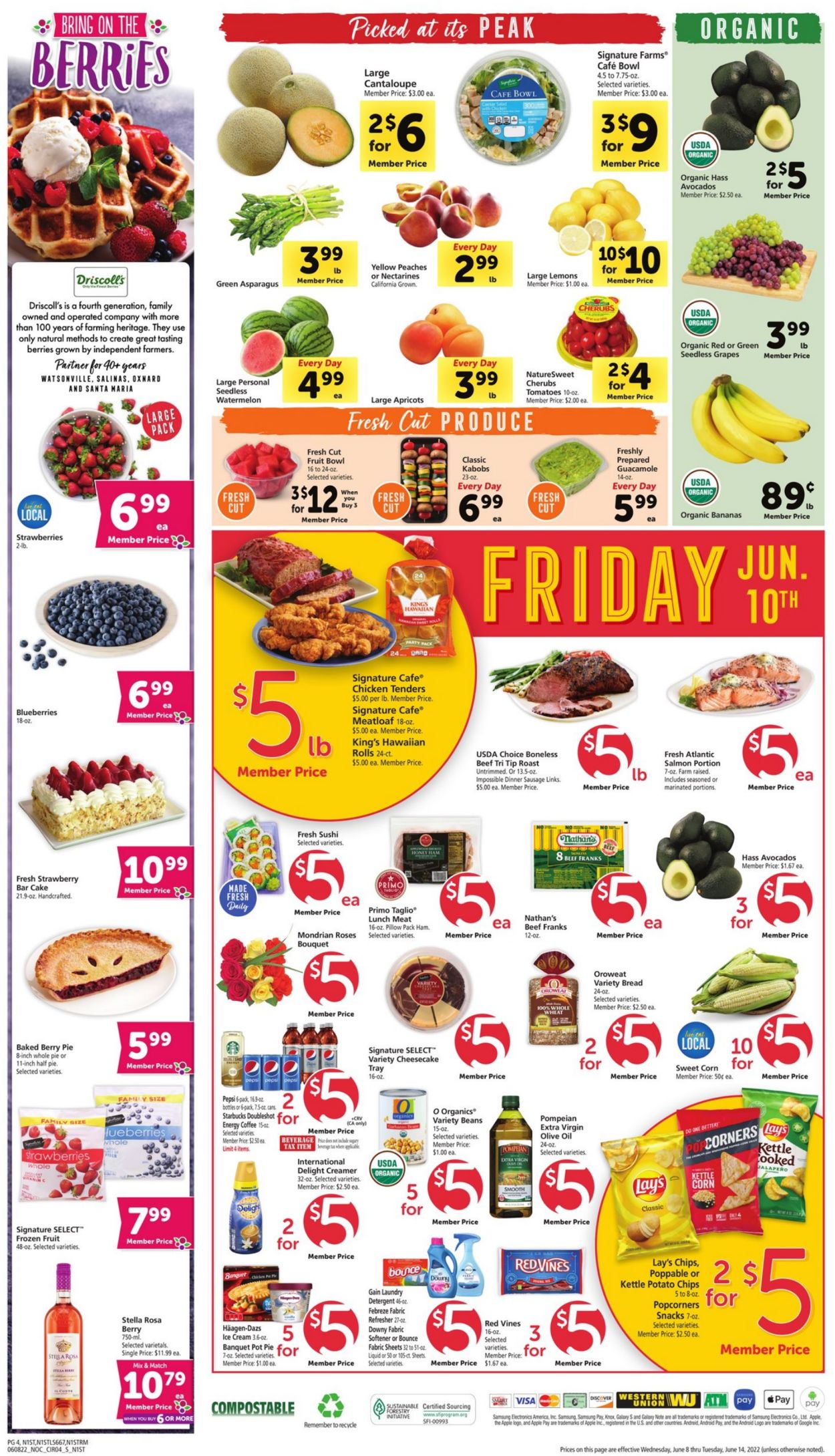 Safeway Ad from 06/08/2022