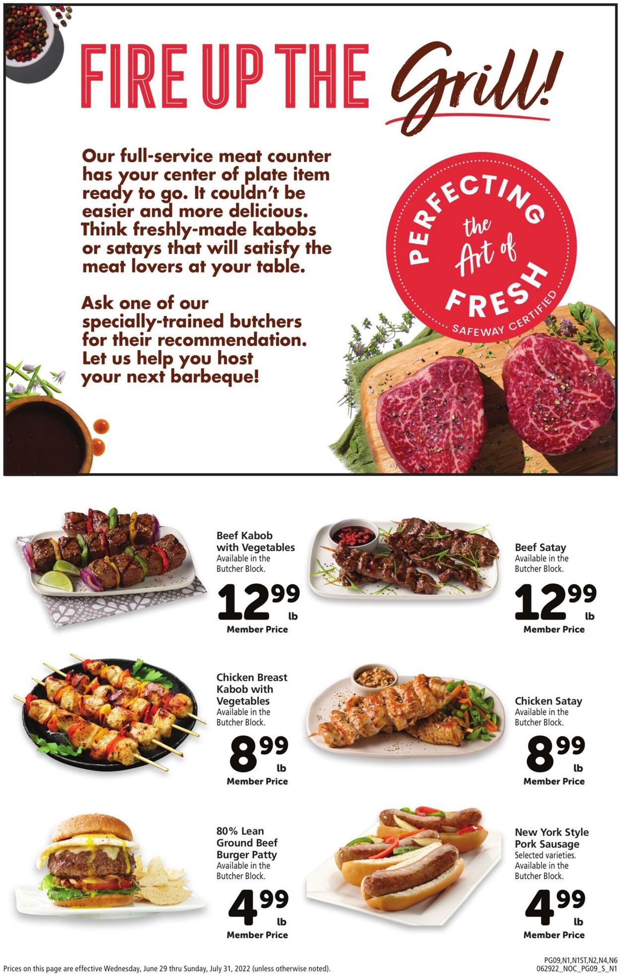 Safeway Ad from 06/29/2022