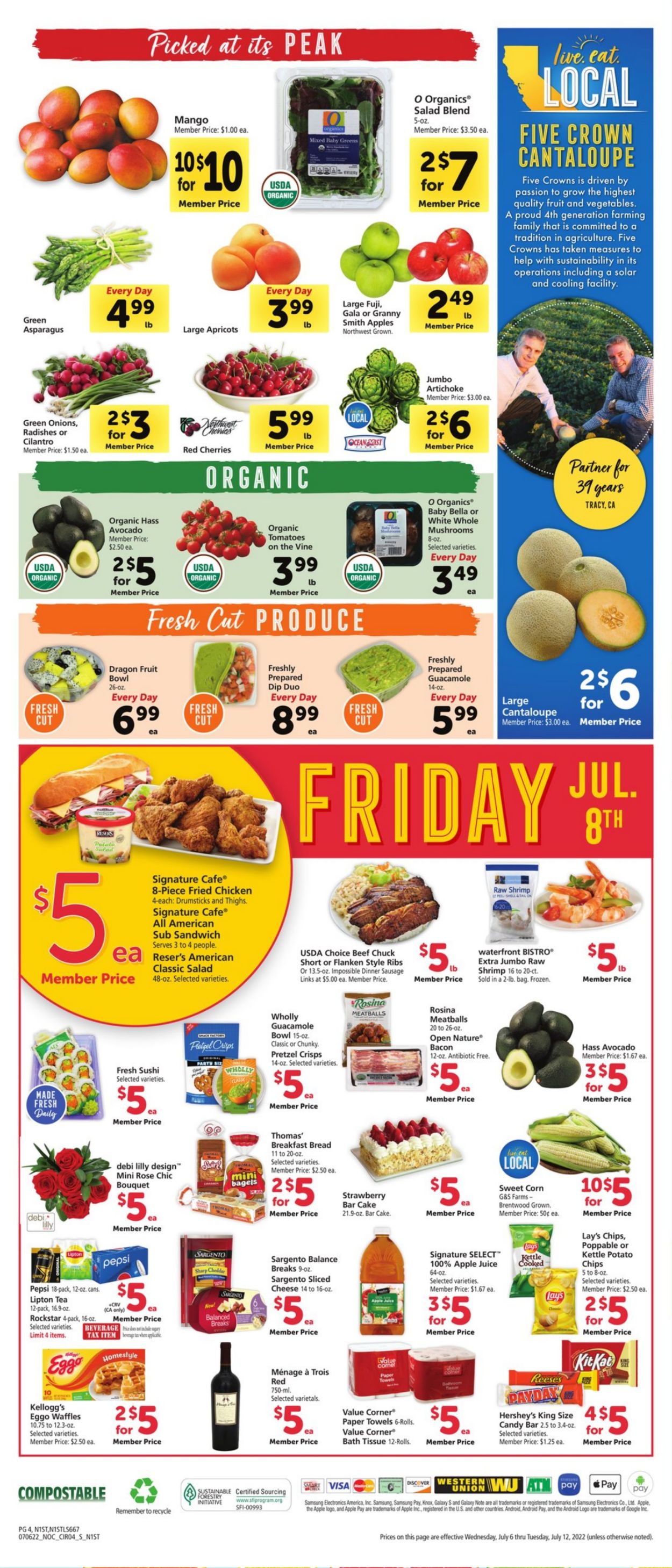 Safeway Ad from 07/06/2022