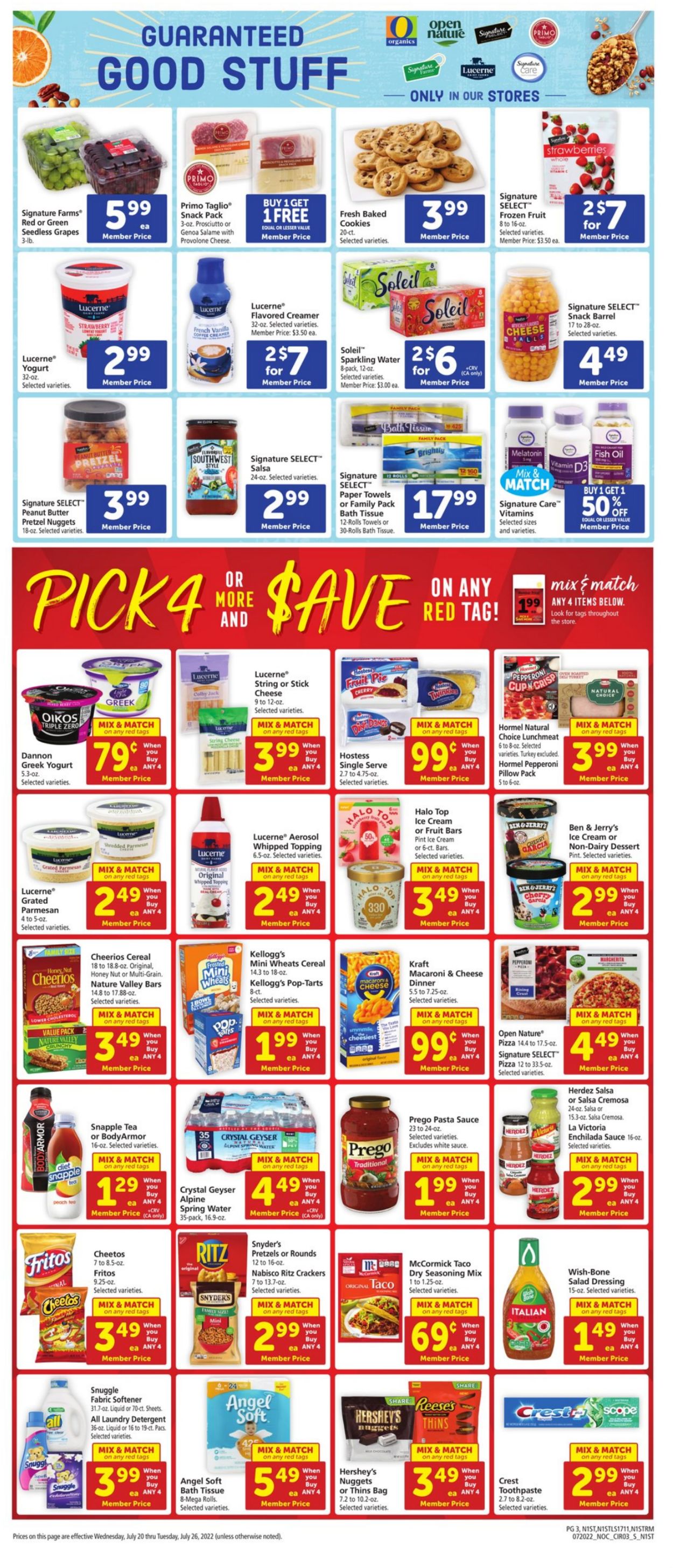Safeway Ad from 07/20/2022