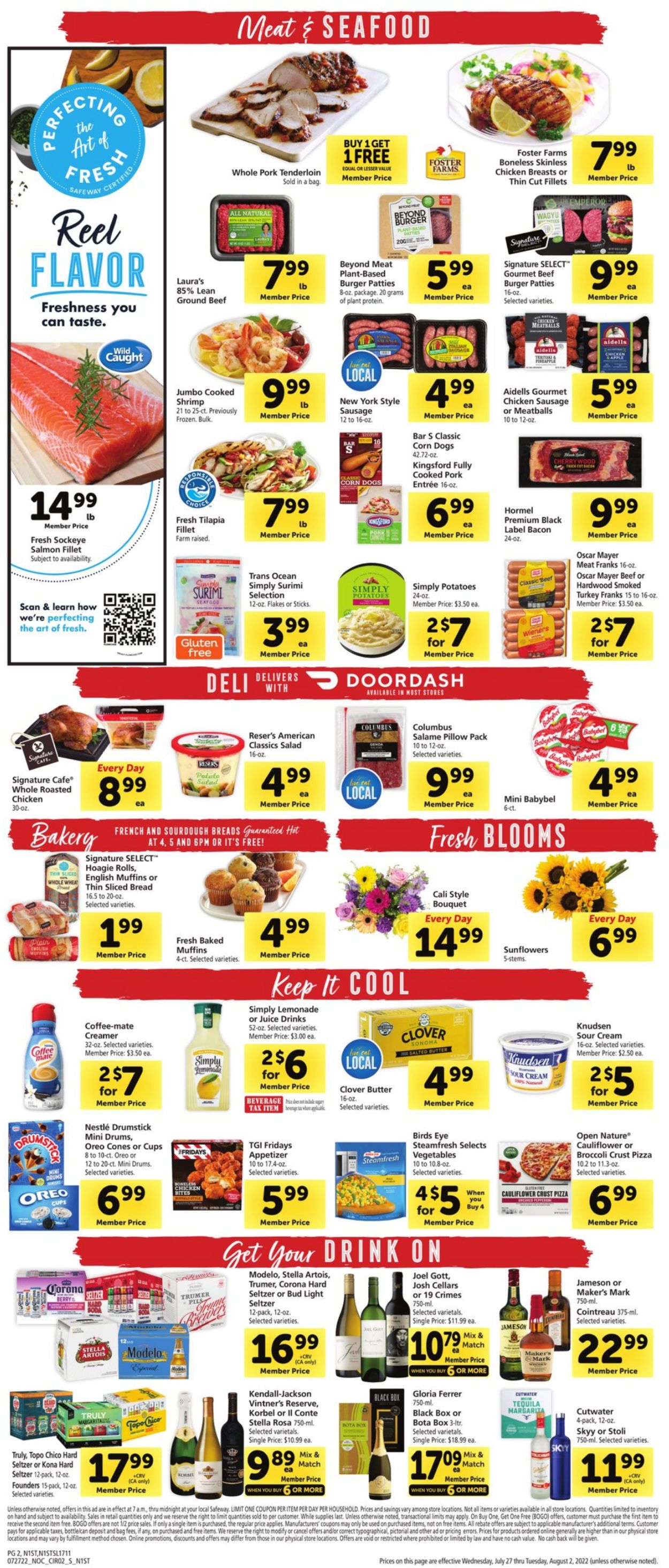 Safeway Ad from 07/27/2022