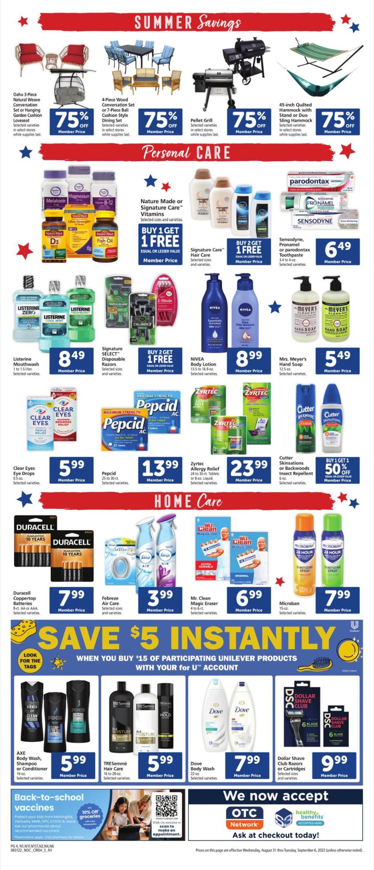 Safeway Ad from 08/31/2022