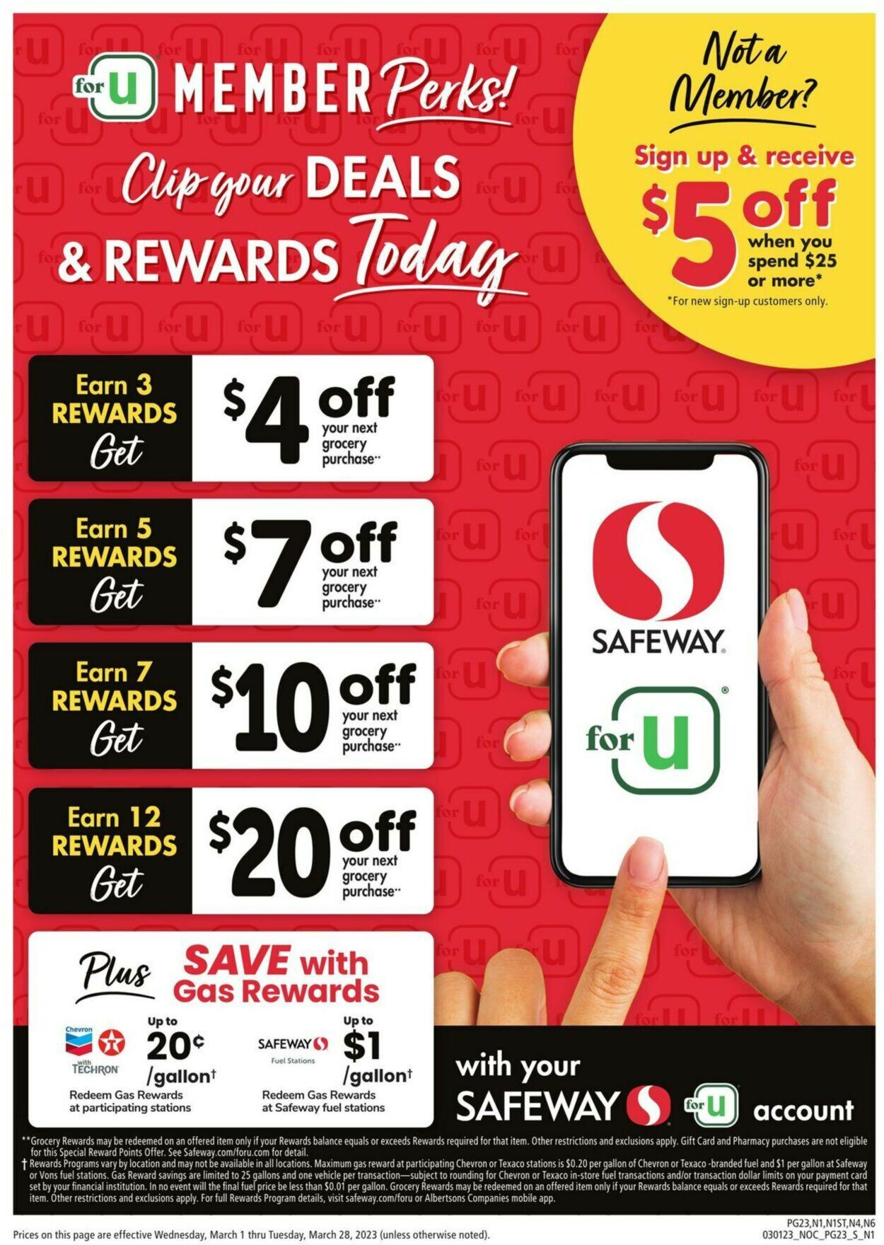 Safeway Ad from 03/01/2023