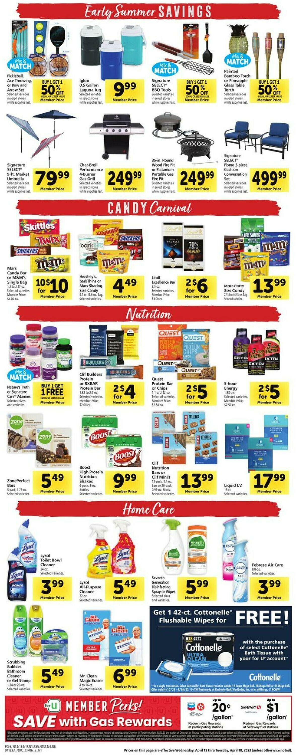 Safeway Ad from 04/12/2023