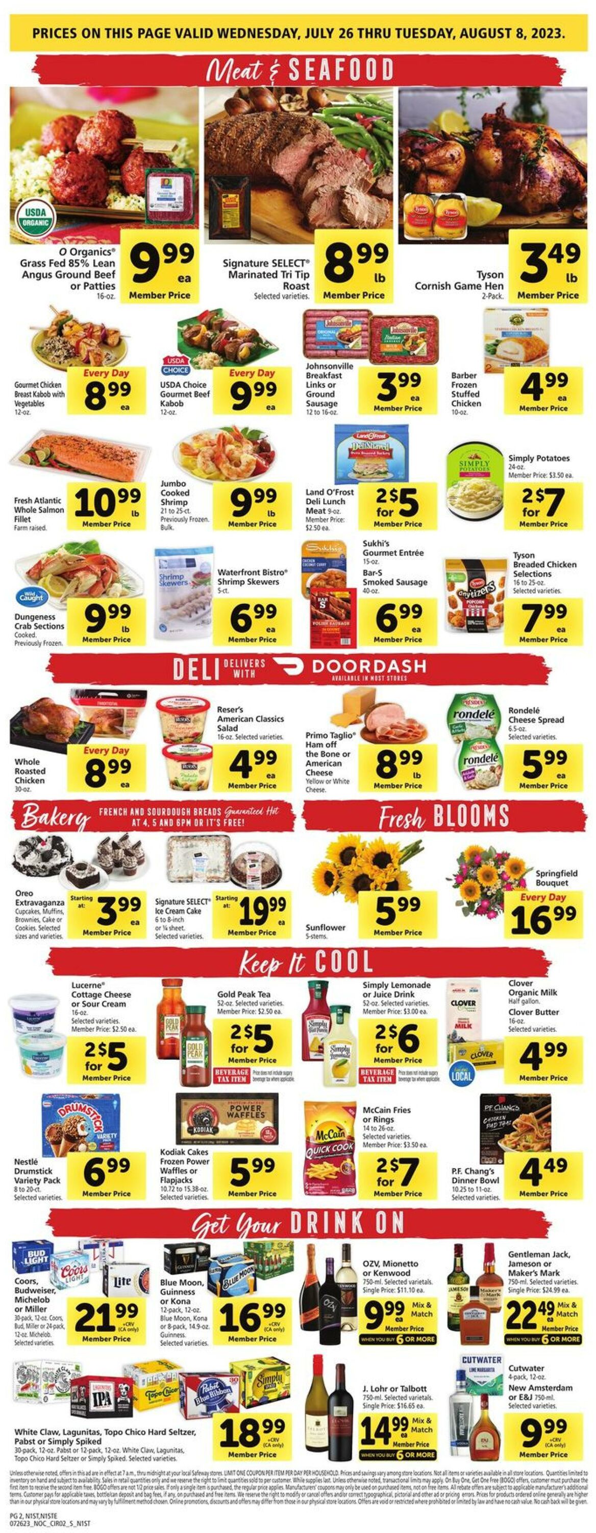 Safeway Ad from 07/26/2023
