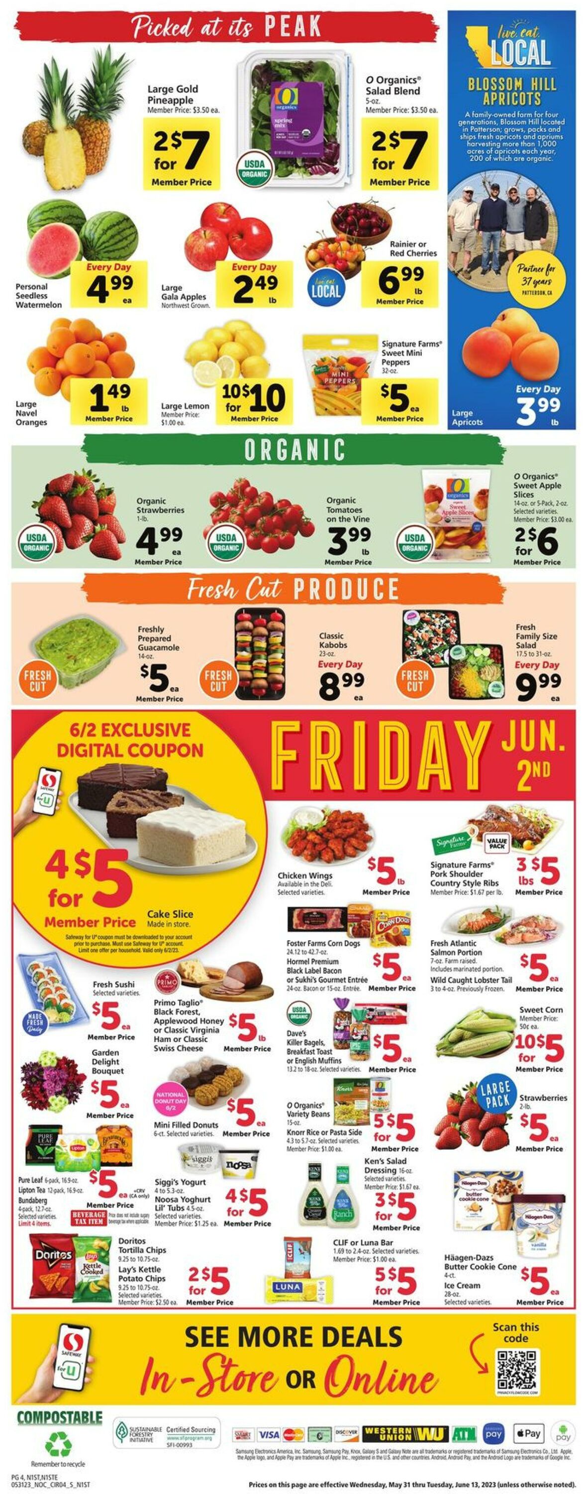 Safeway Ad from 05/31/2023