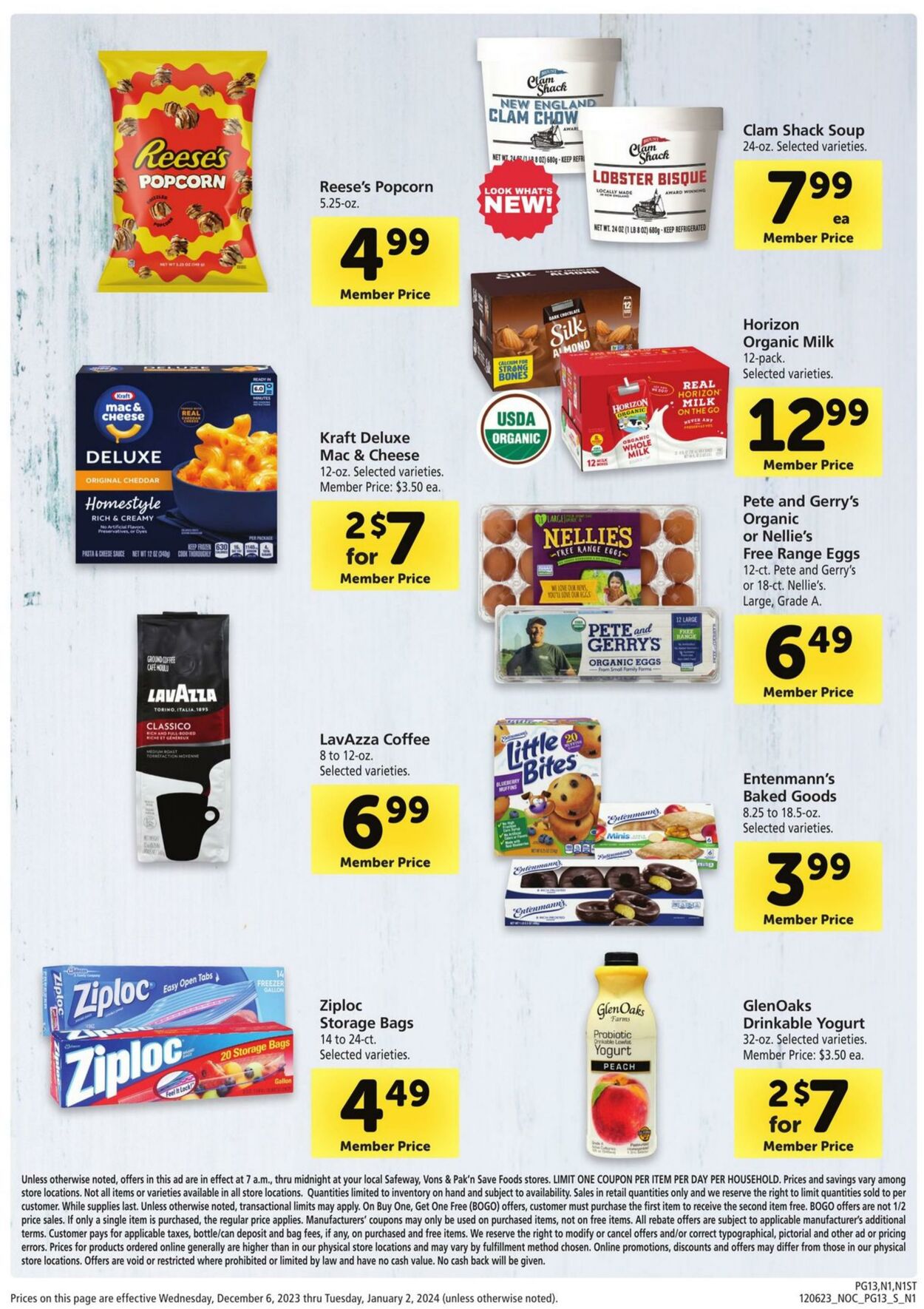 Safeway Ad from 12/06/2023