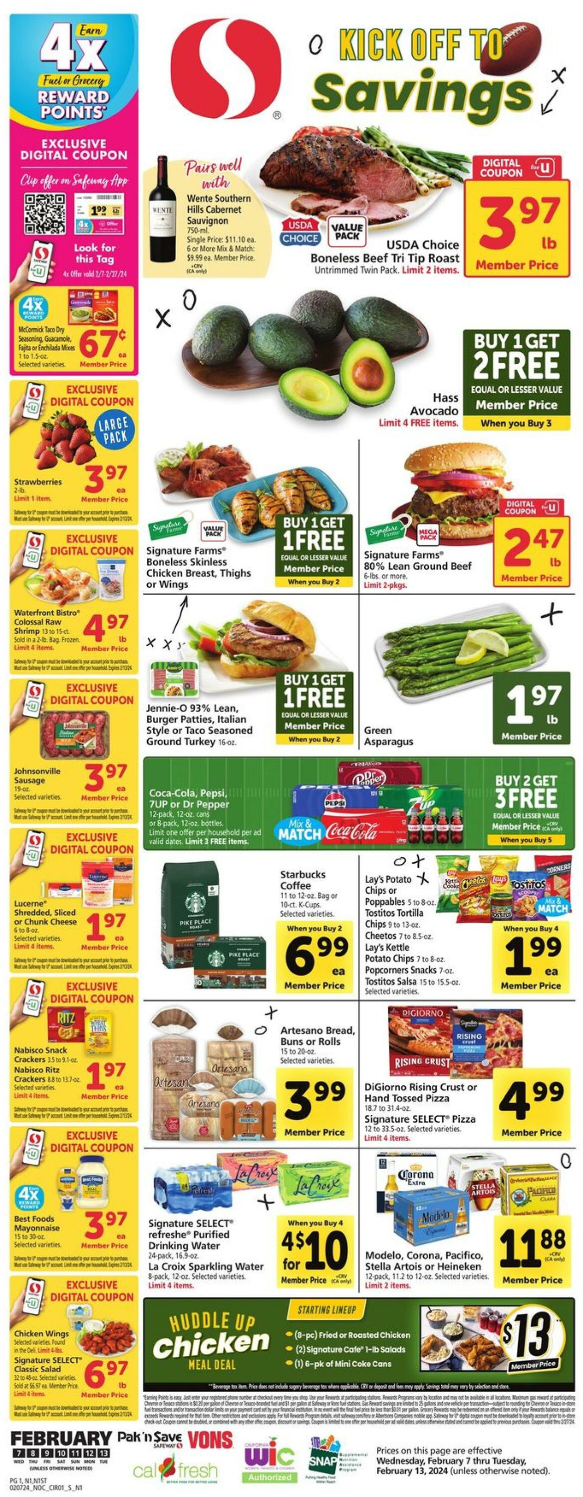 Safeway Ad from 02/07/2024