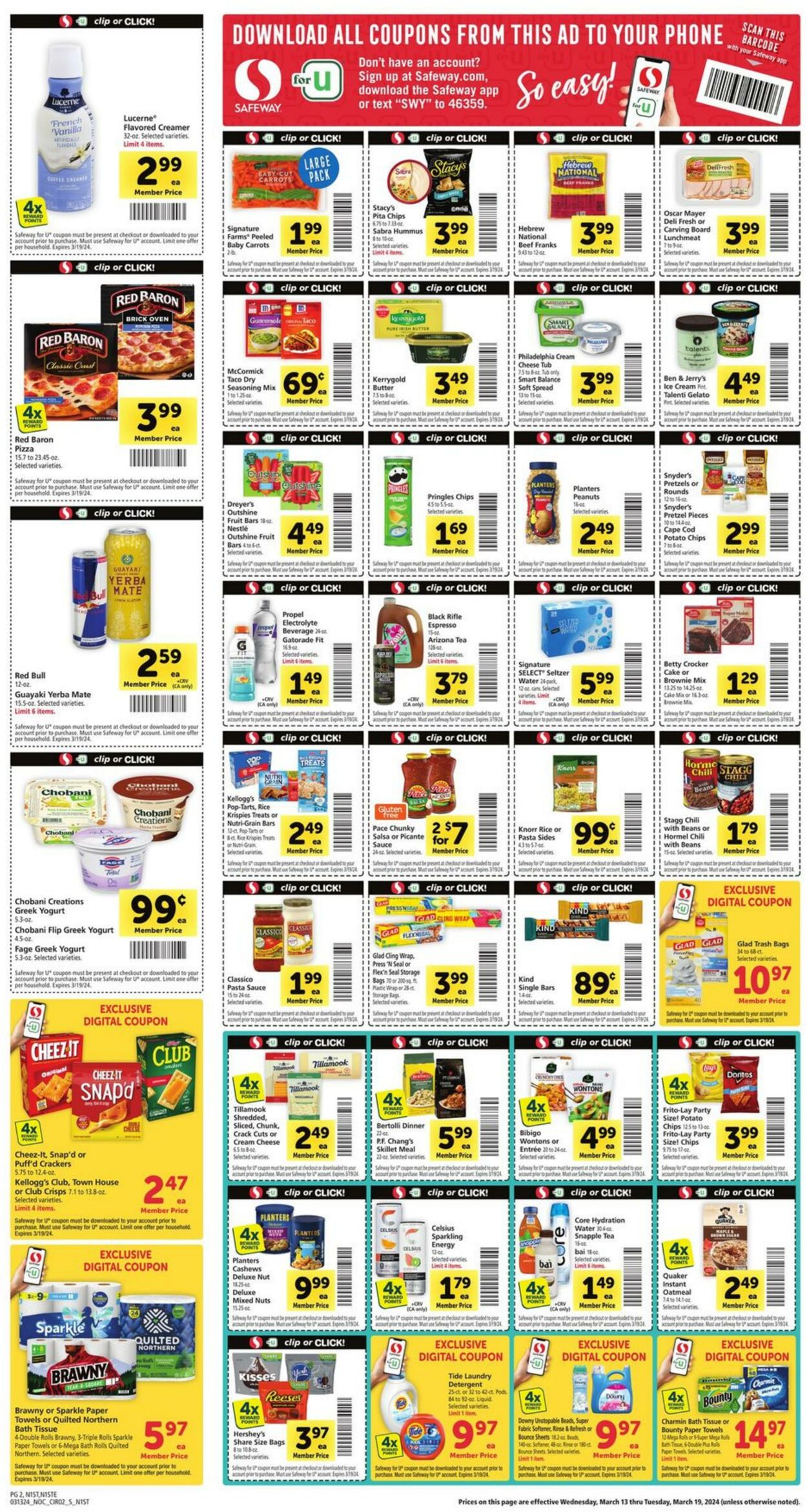 Safeway Ad from 03/13/2024