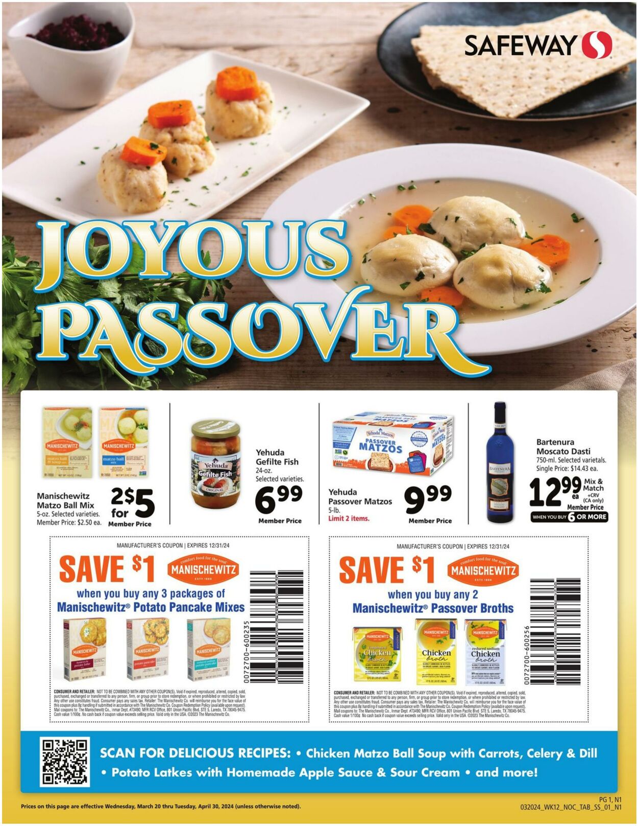 Safeway Ad from 03/20/2024