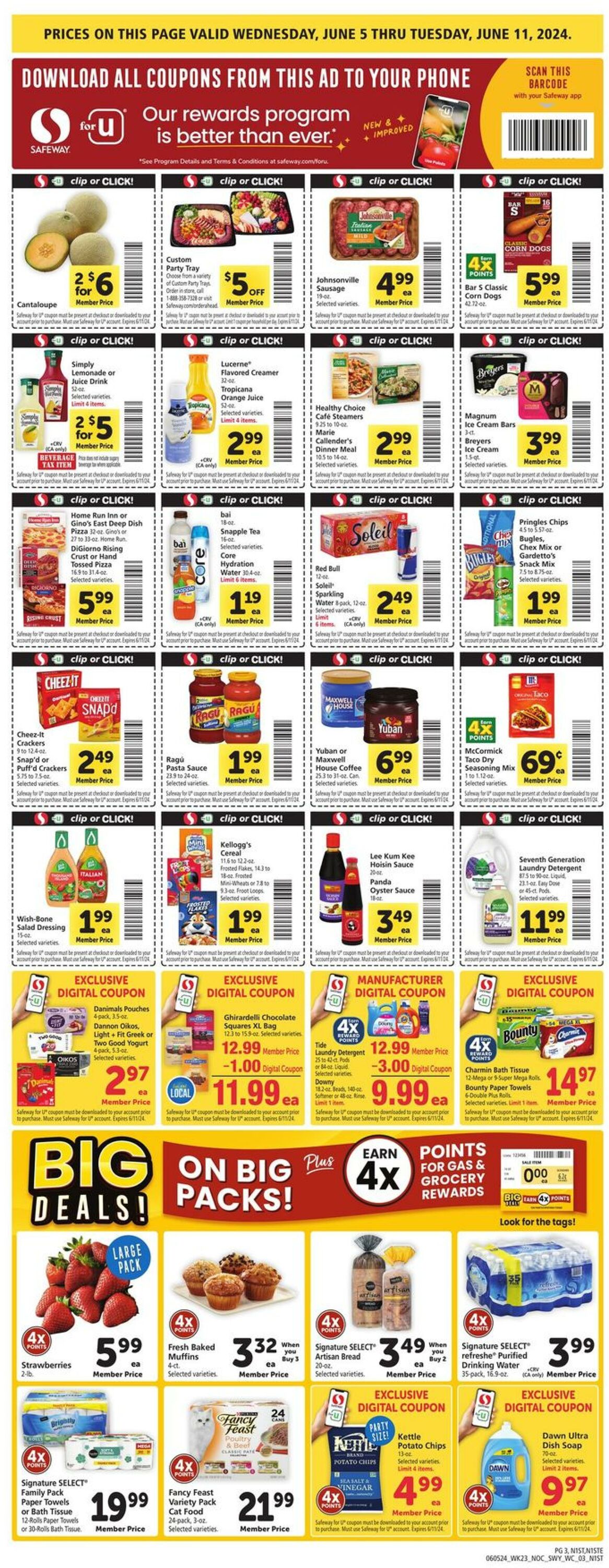 Safeway Ad from 06/05/2024