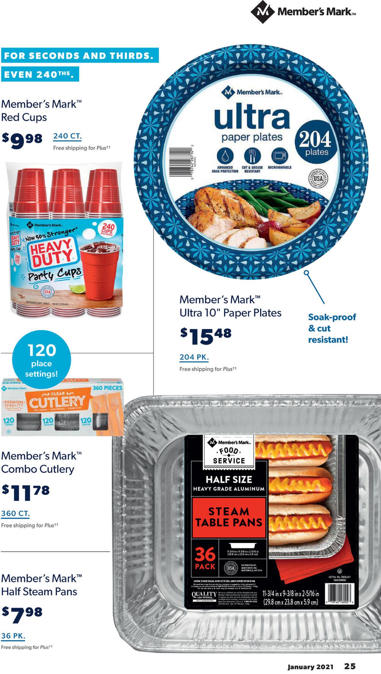 Sam's Club Ad from 01/06/2021