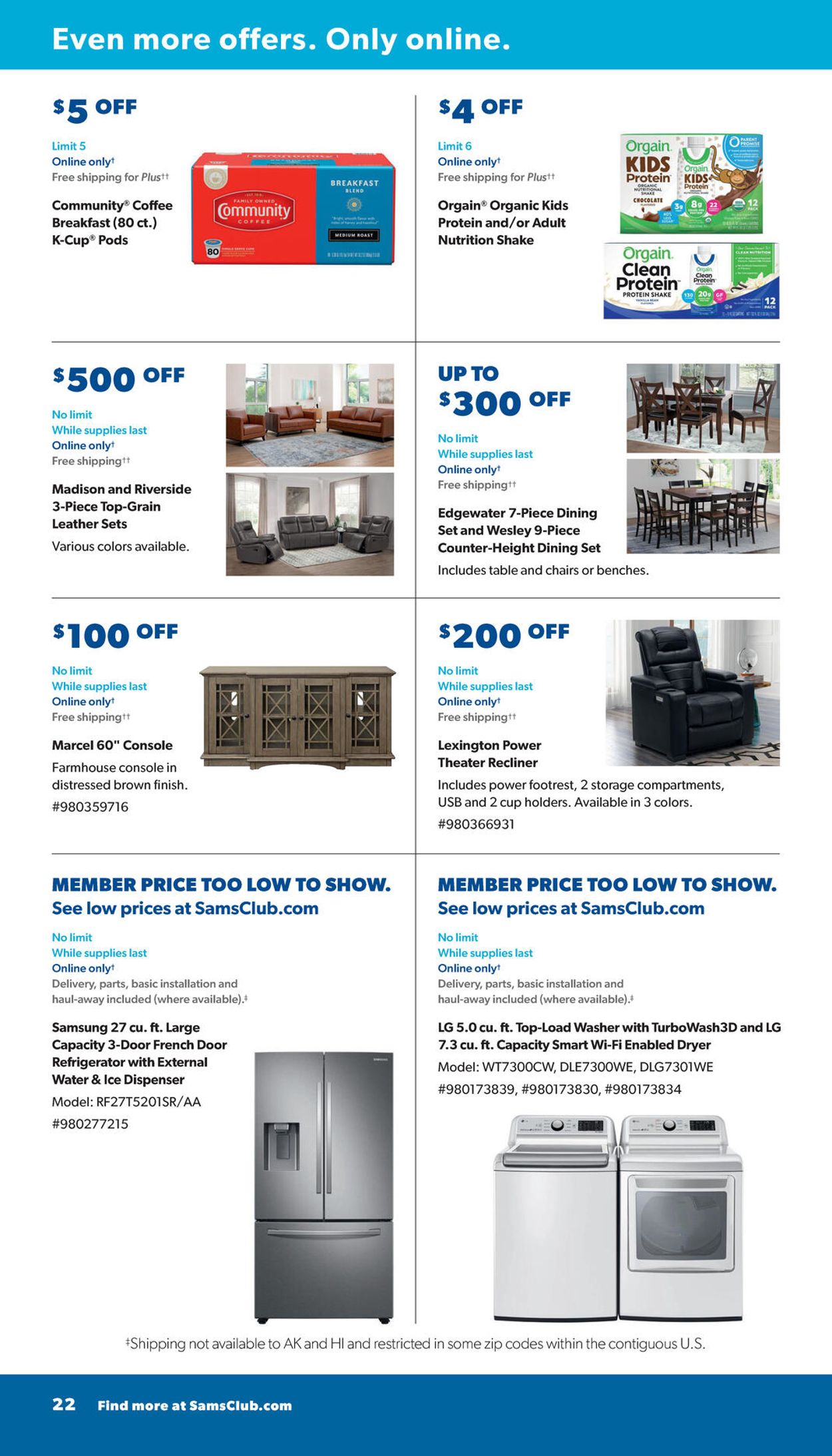 Sam's Club Ad from 03/16/2022