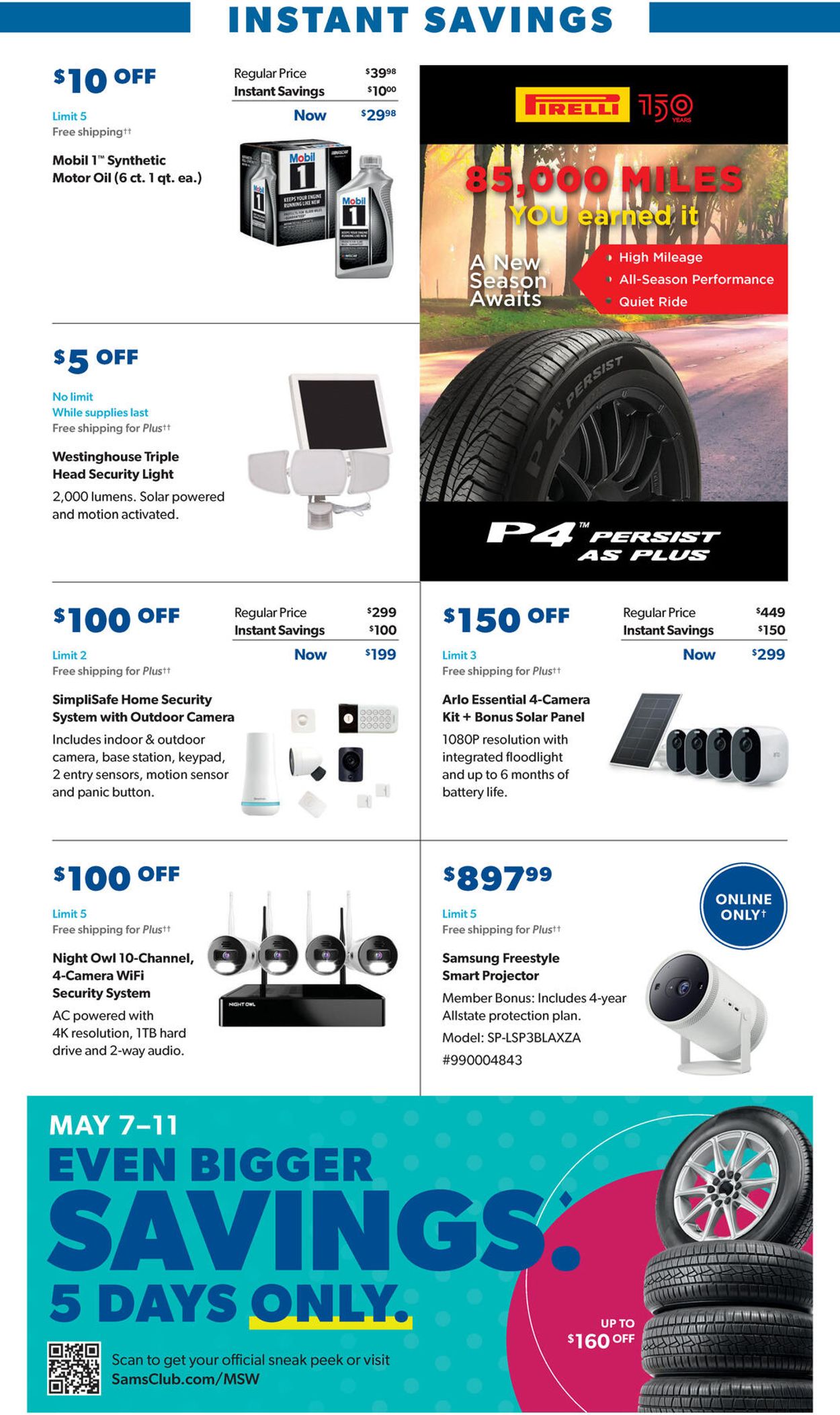 Sam's Club Ad from 05/04/2022