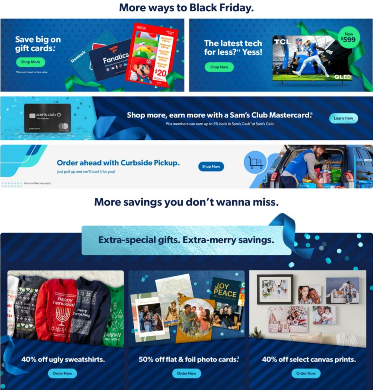 Sam's Club Ad from 11/23/2023