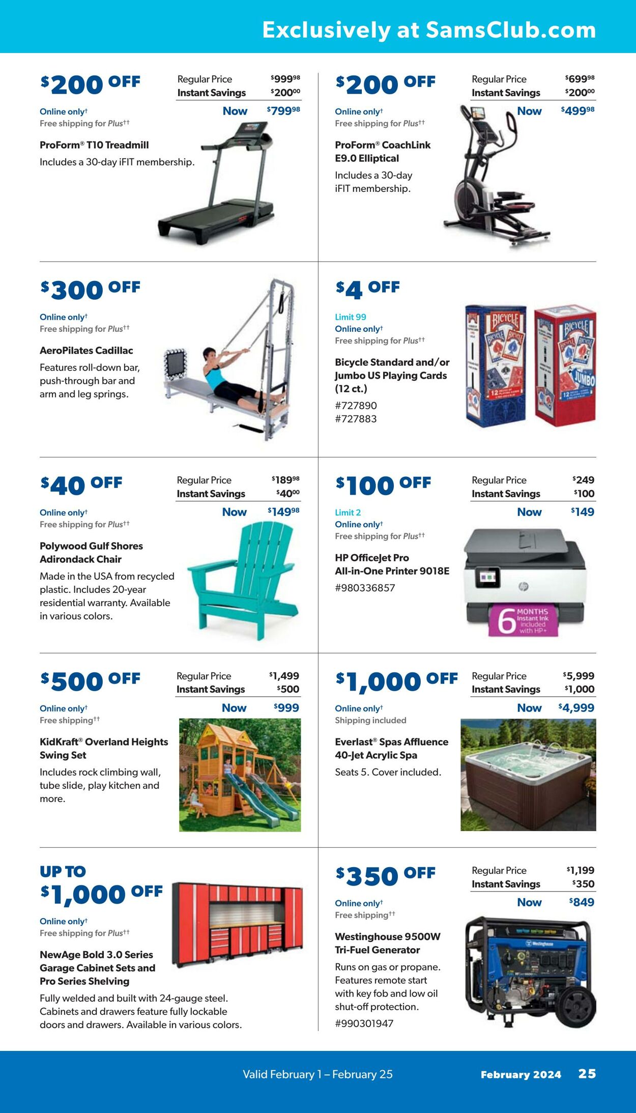 Sam's Club Ad from 02/01/2024
