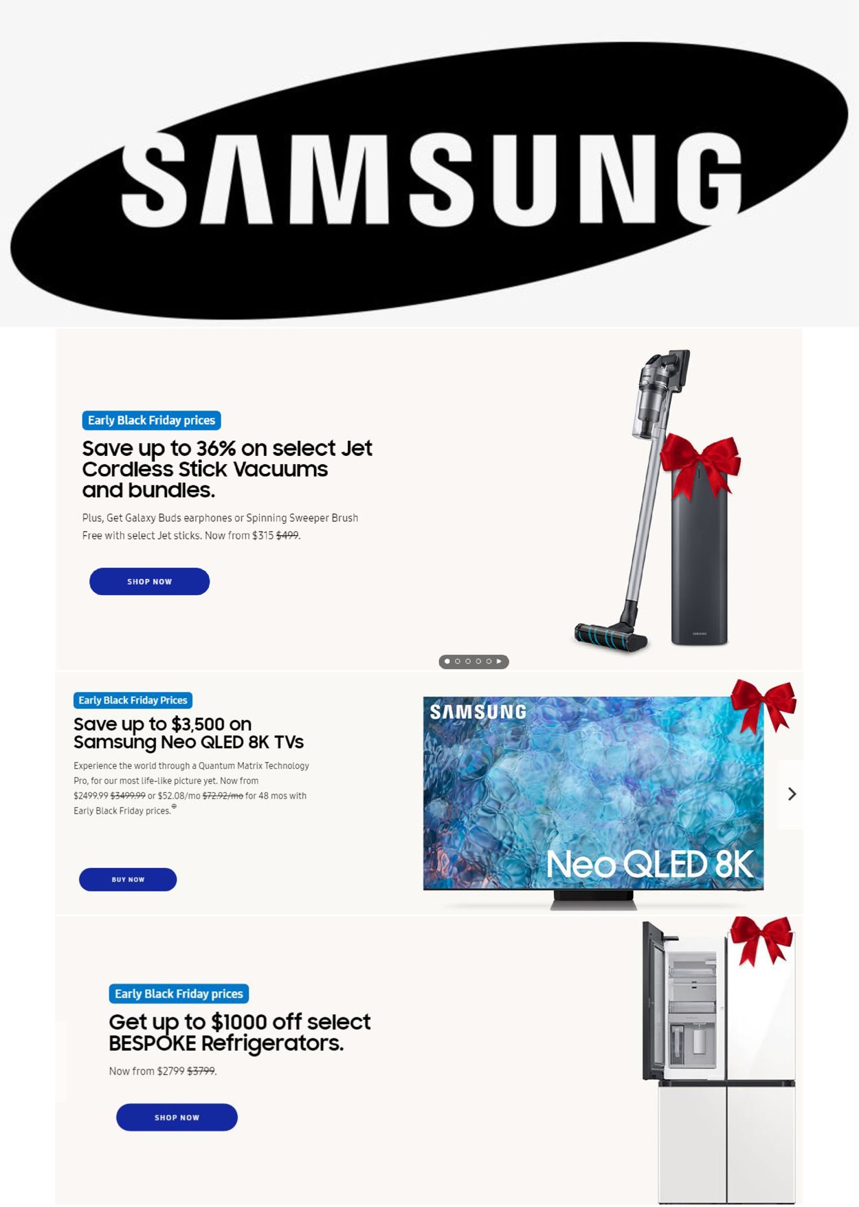 Samsung Ad from 11/16/2021