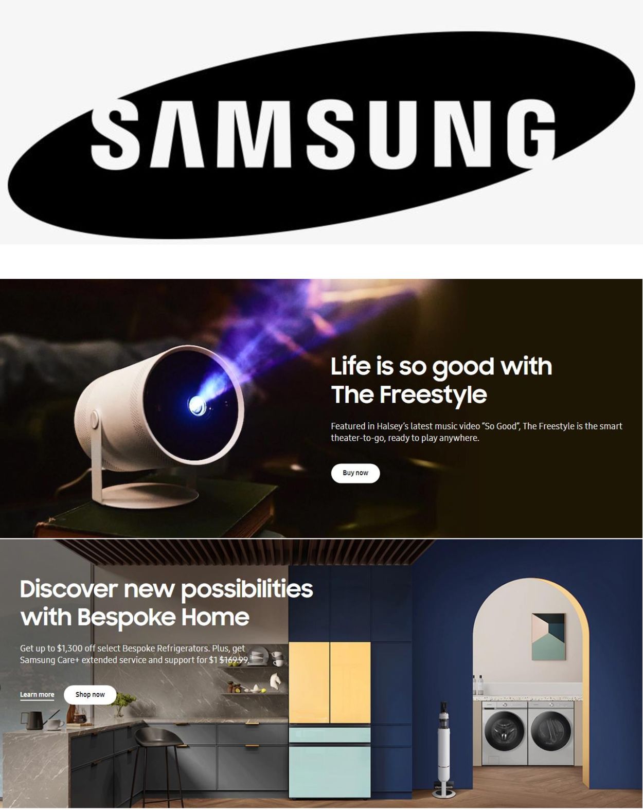 Samsung Ad from 06/17/2022