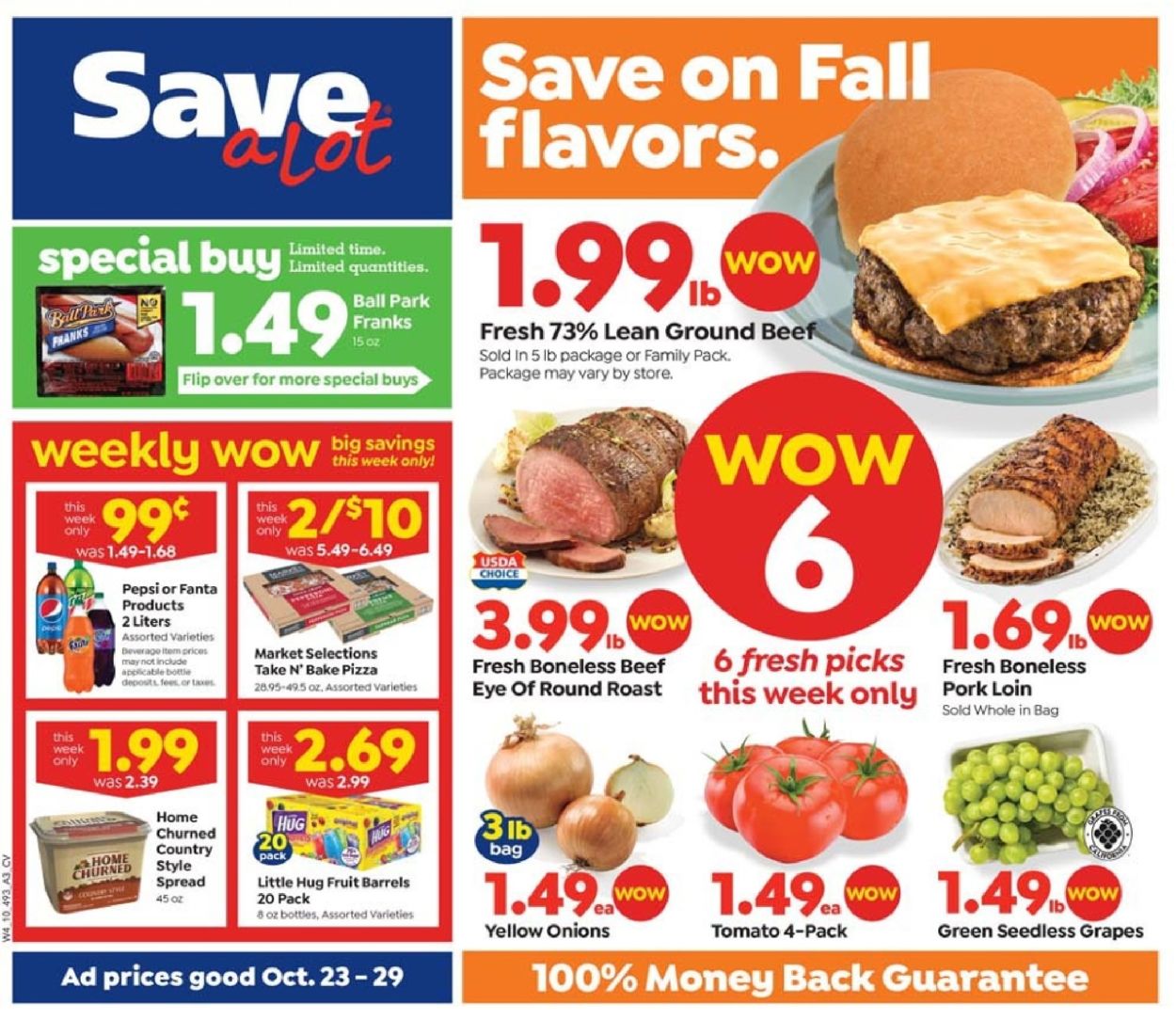 Save a Lot Ad from 10/23/2019