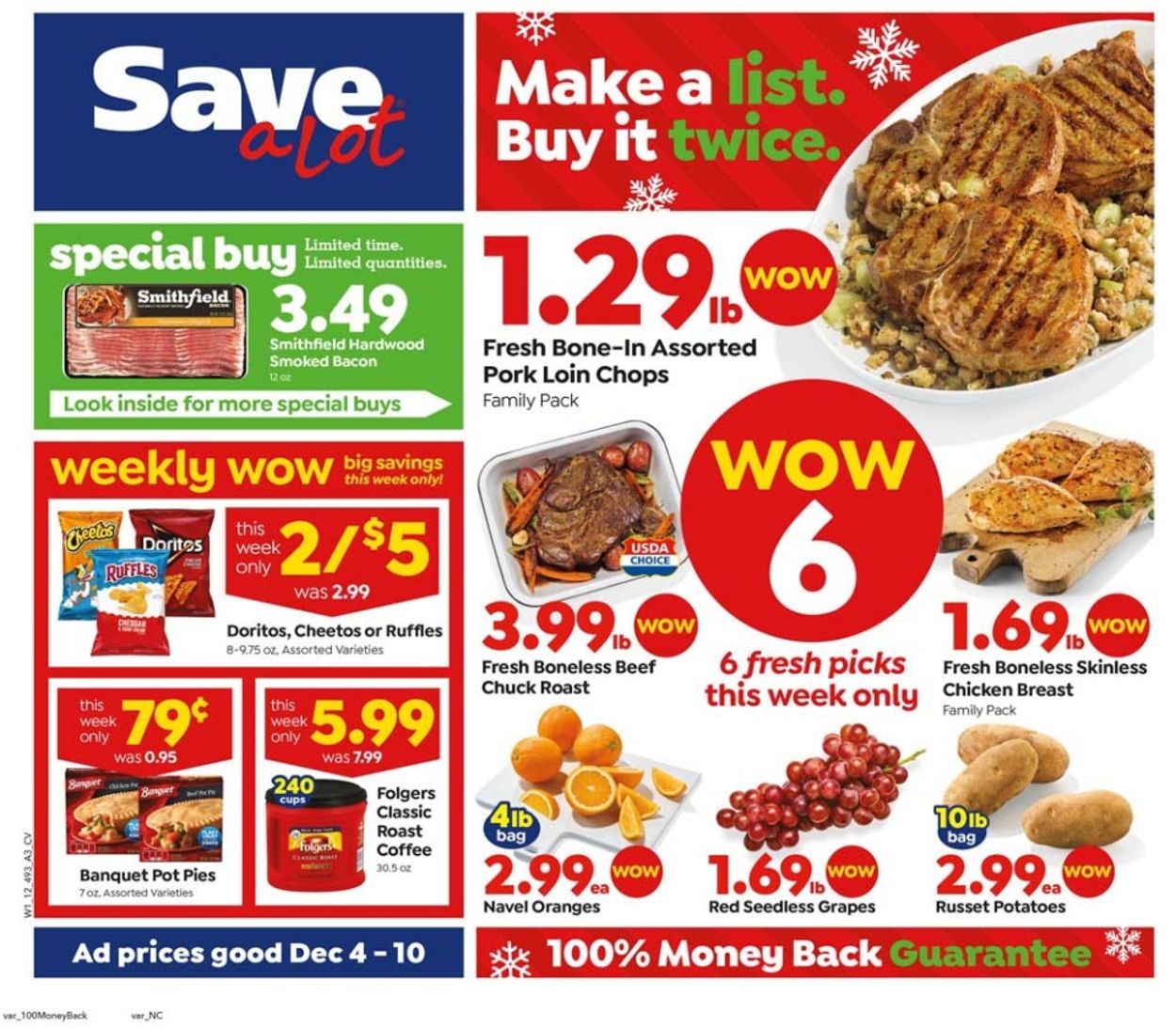 Save a Lot Ad from 12/04/2019