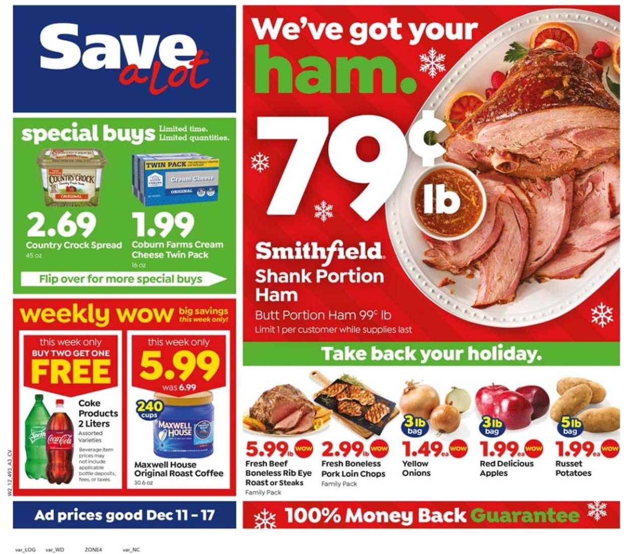 Save a Lot Ad from 12/11/2019