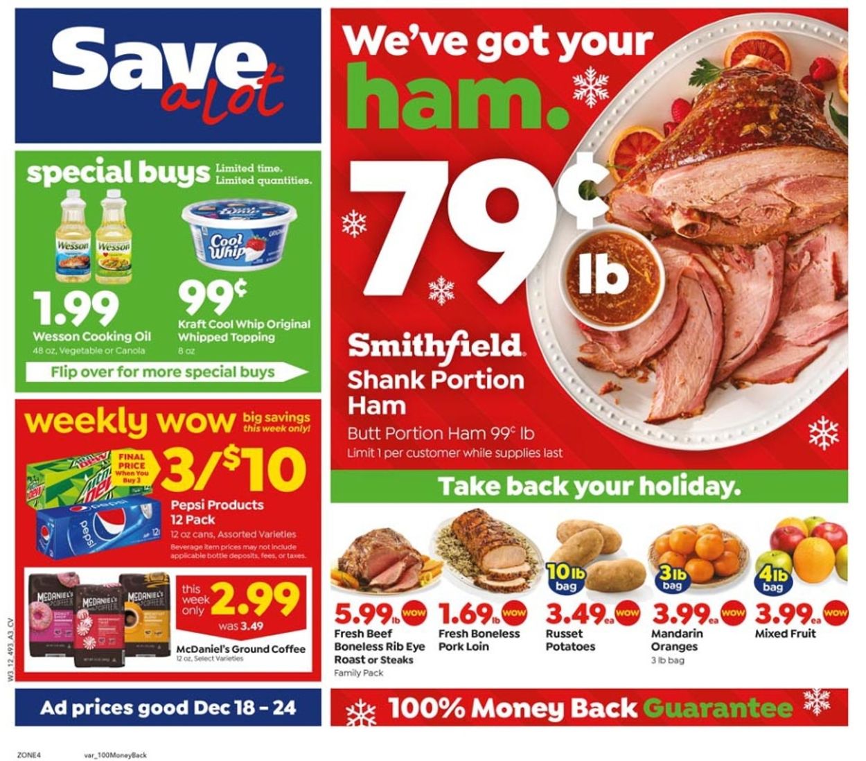 Save a Lot Ad from 12/18/2019