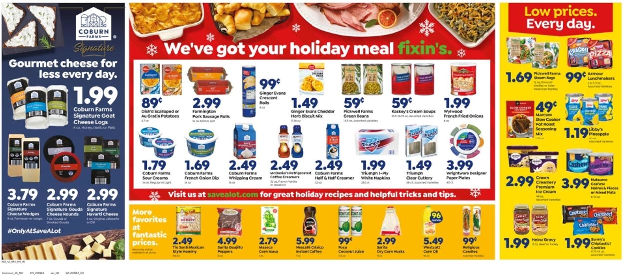 Save a Lot Ad from 12/18/2019
