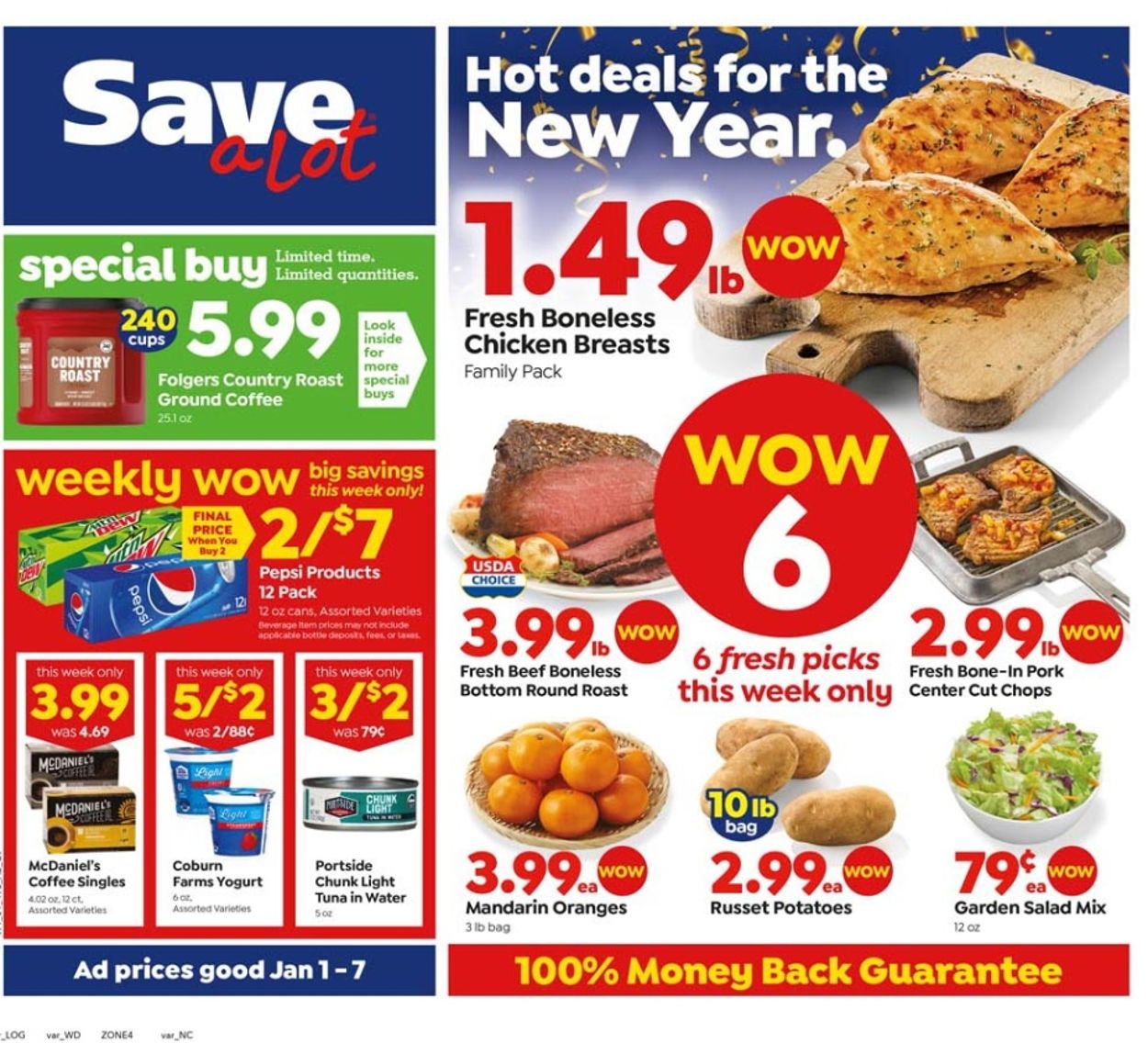 Save a Lot Ad from 01/01/2020