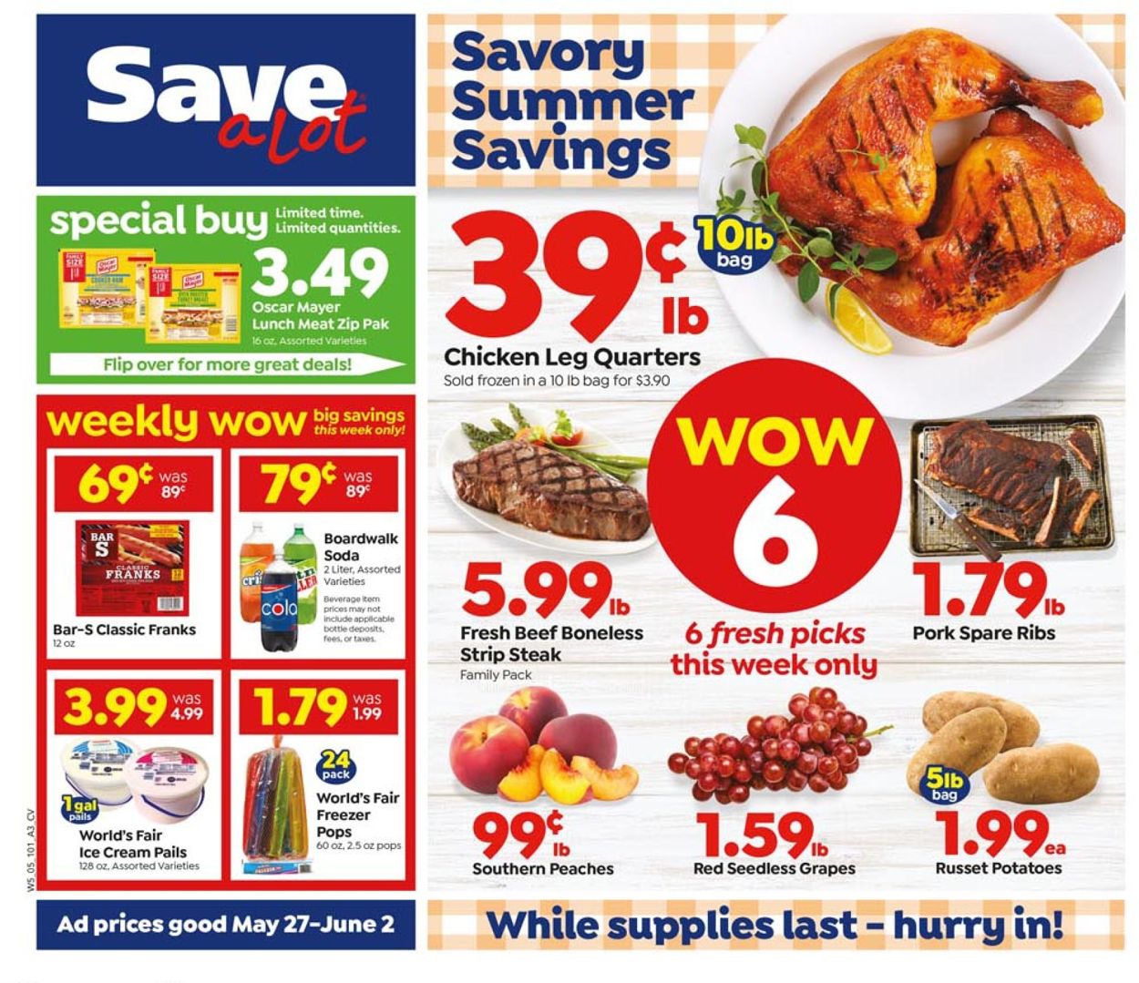 Save a Lot Ad from 05/27/2020