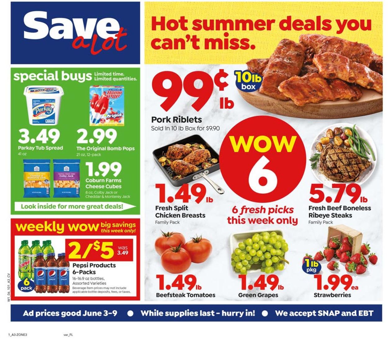 Save a Lot Ad from 06/03/2020