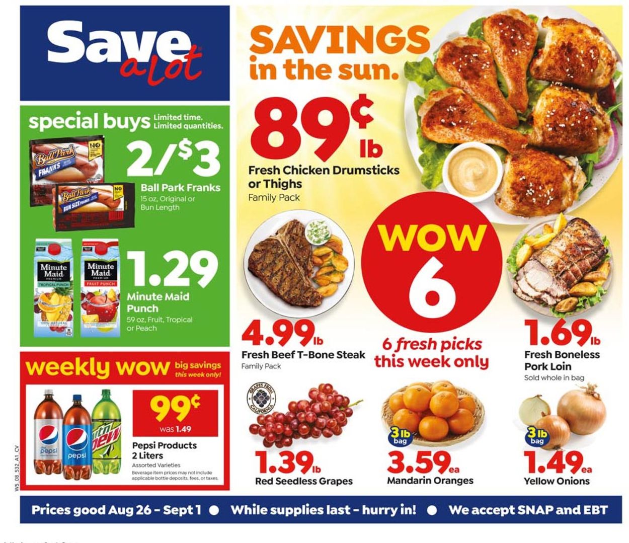 Save a Lot Ad from 08/26/2020