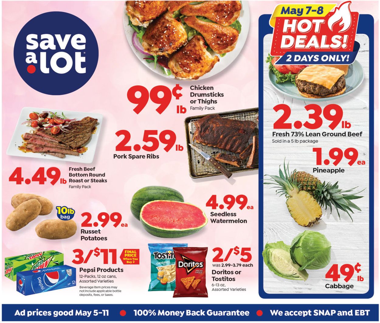 Save a Lot Ad from 05/05/2021