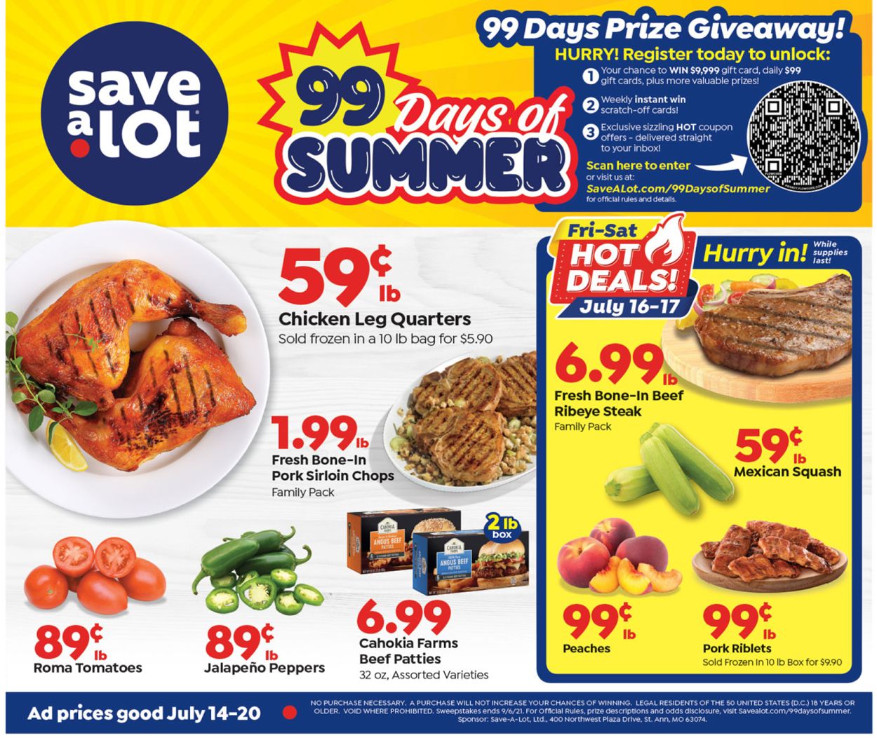 Save a Lot Ad from 07/14/2021