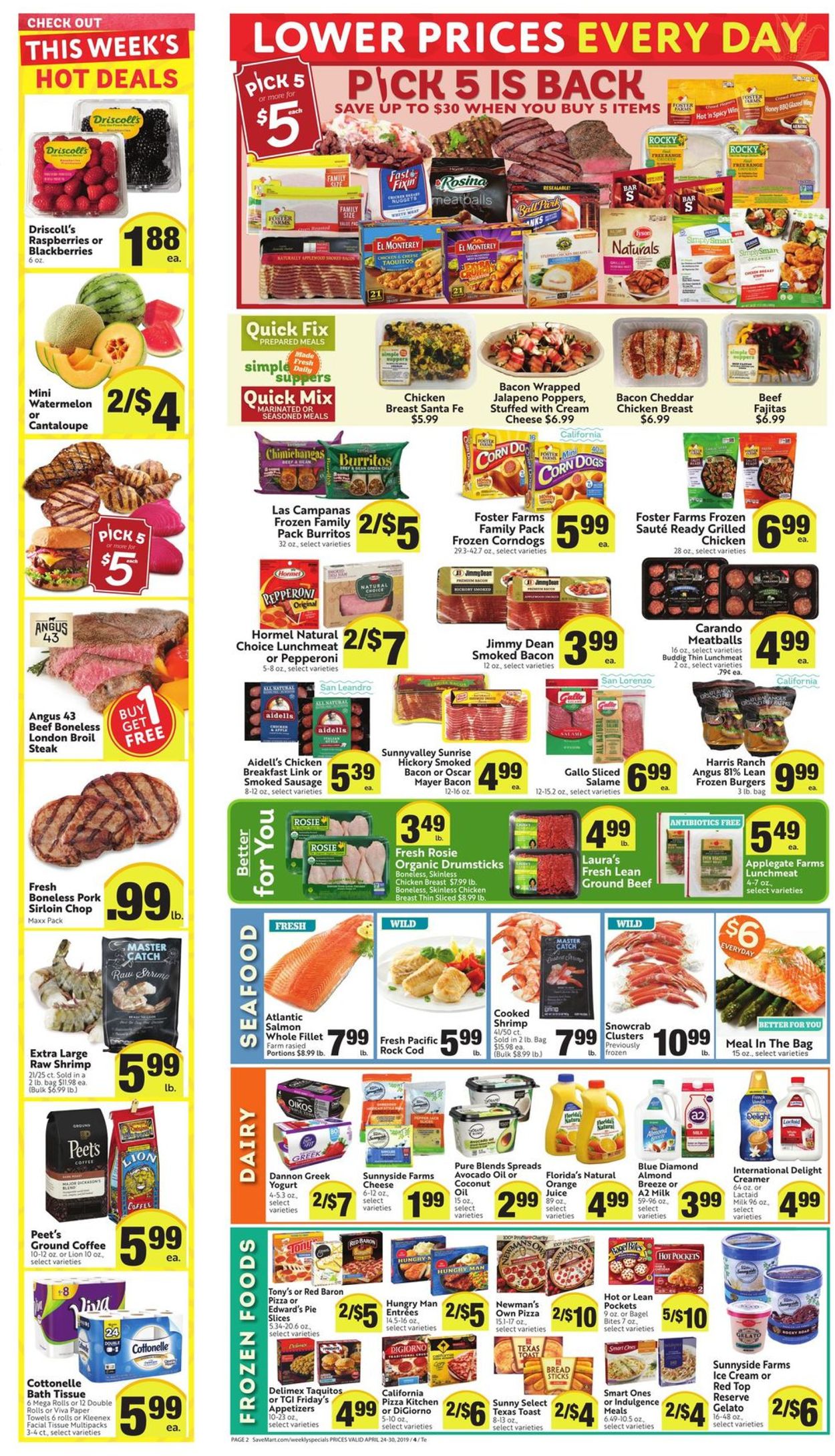 Save Mart Ad from 04/24/2019