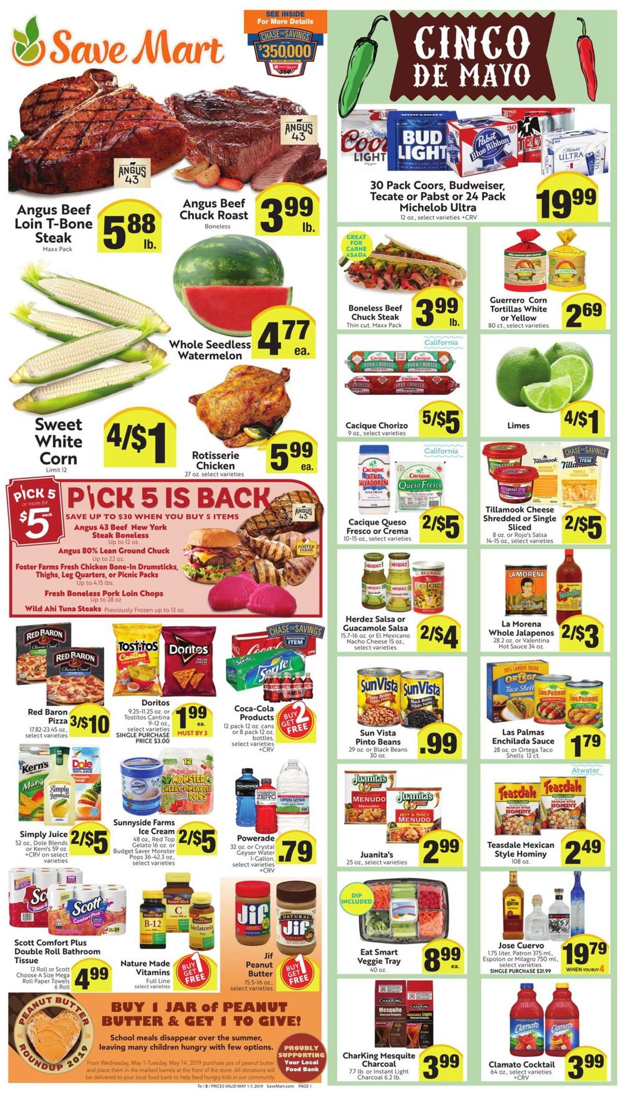Save Mart Ad from 05/01/2019