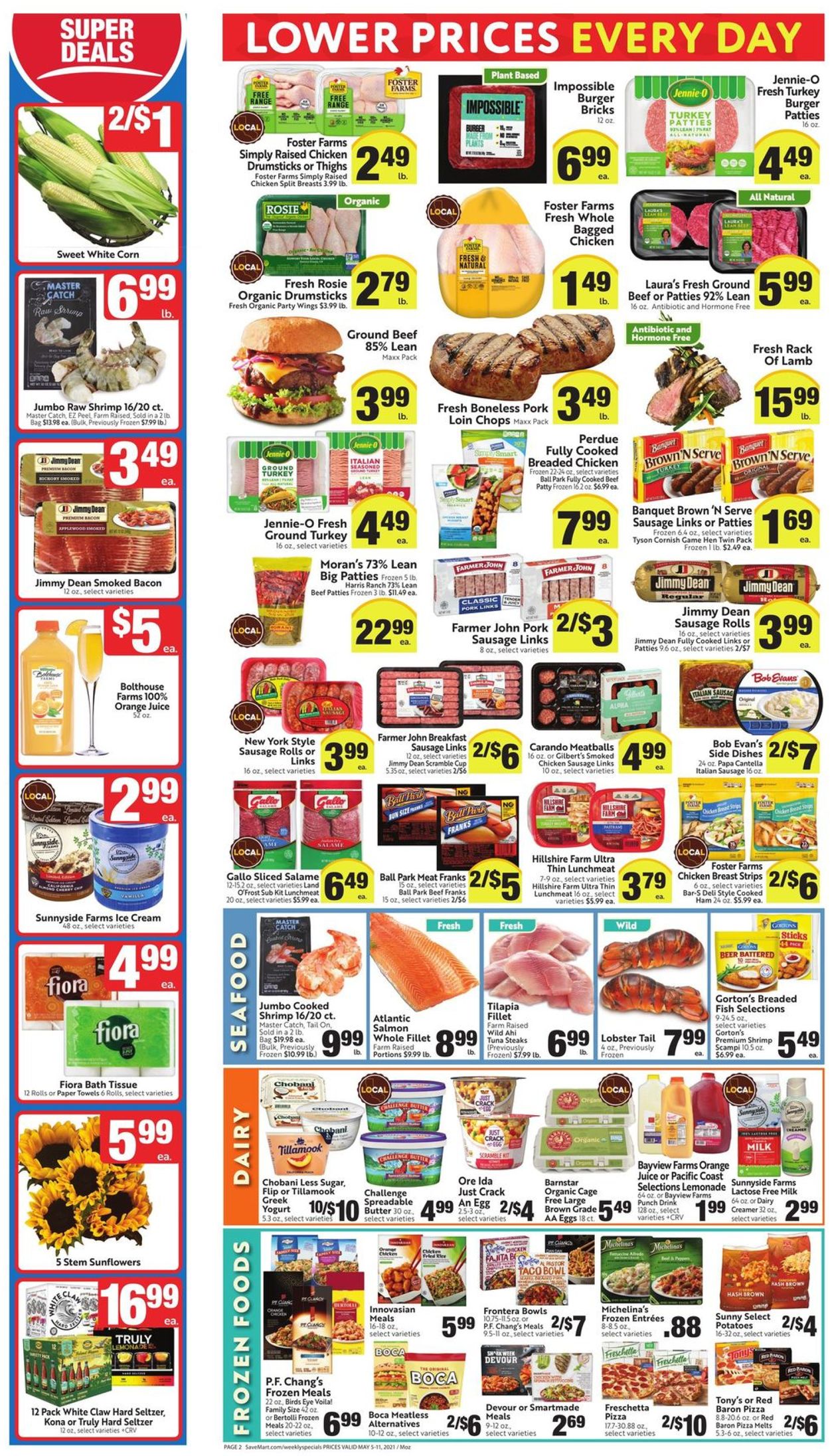 Save Mart Ad from 05/05/2021
