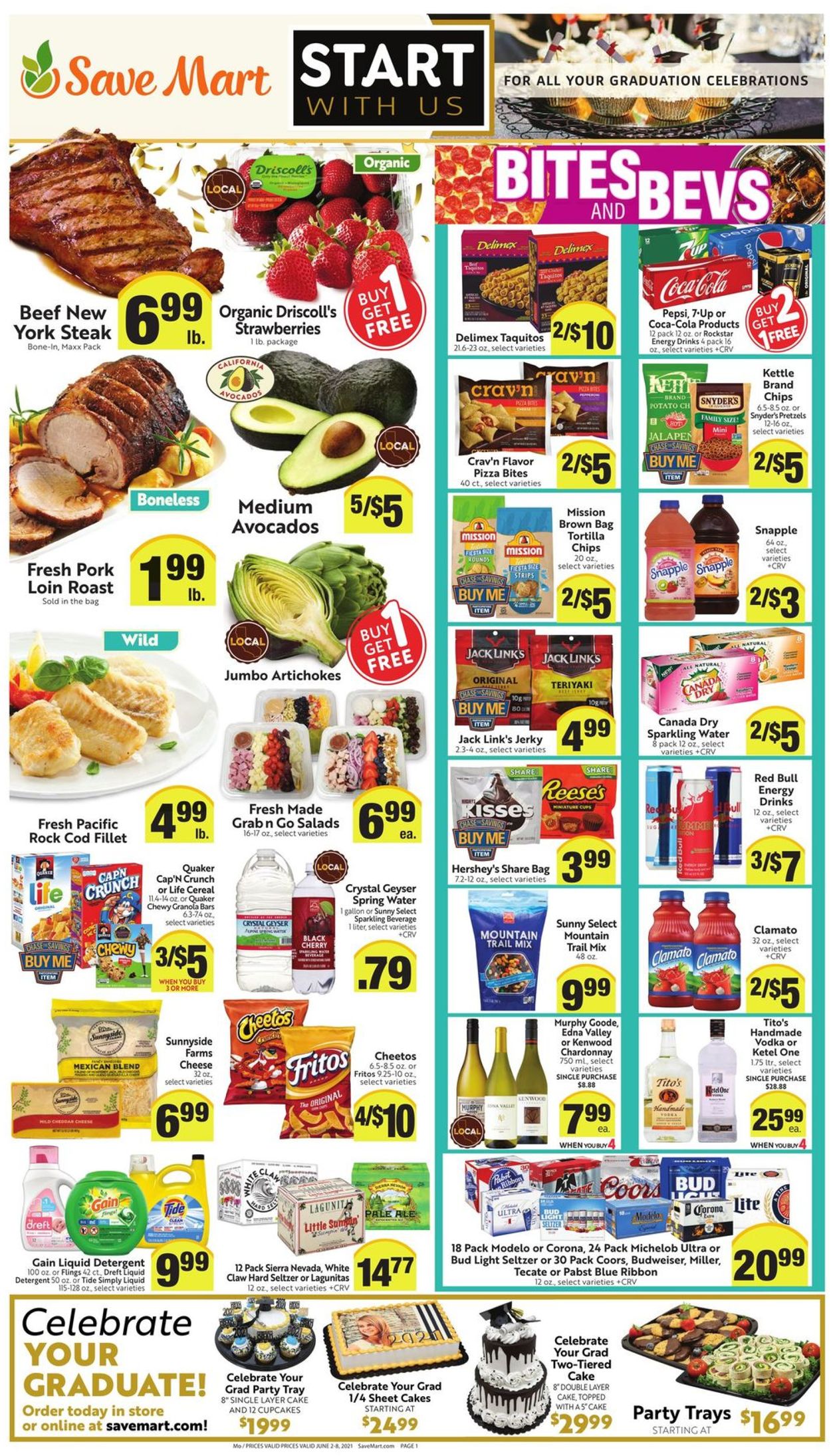 Save Mart Ad from 06/02/2021