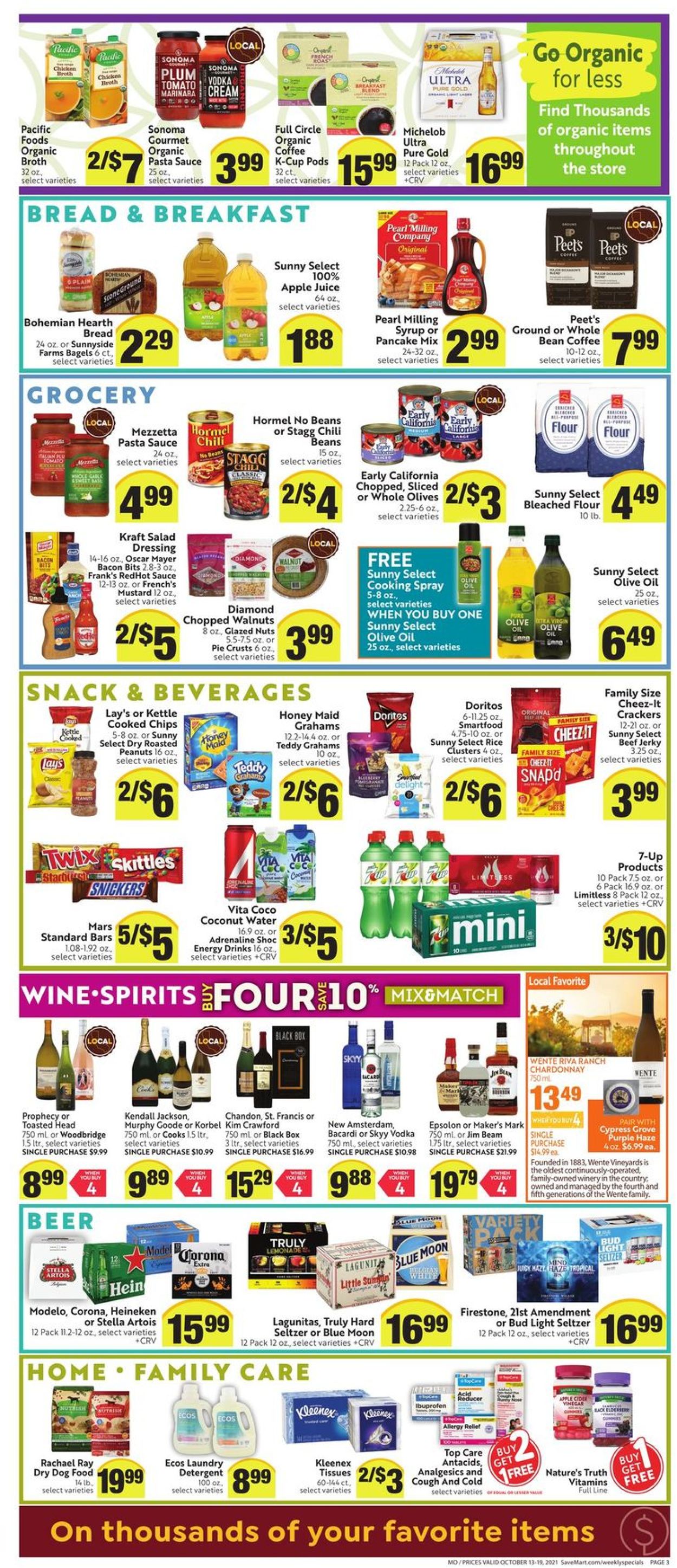 Save Mart Ad from 10/13/2021