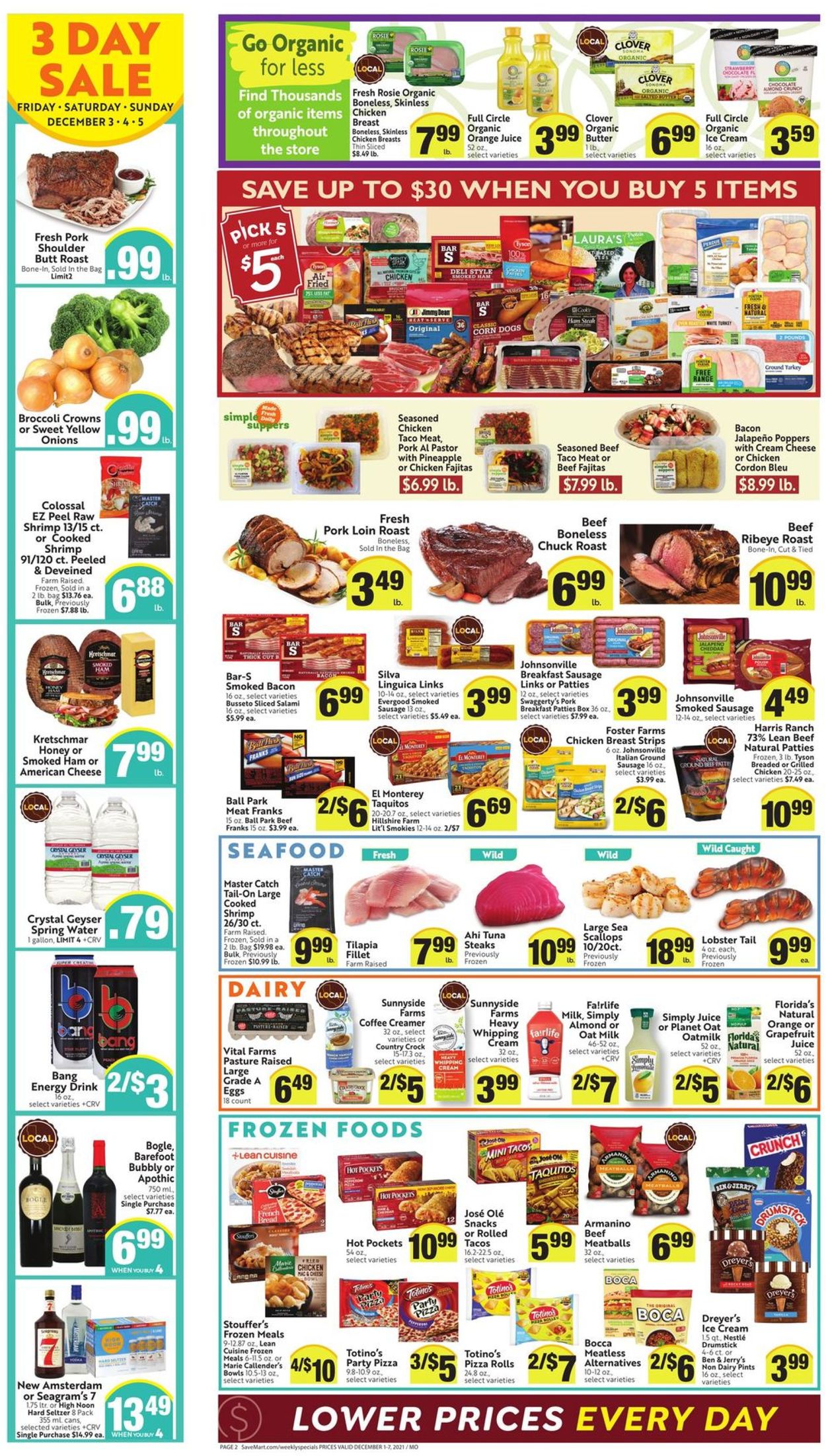Save Mart Ad from 12/01/2021