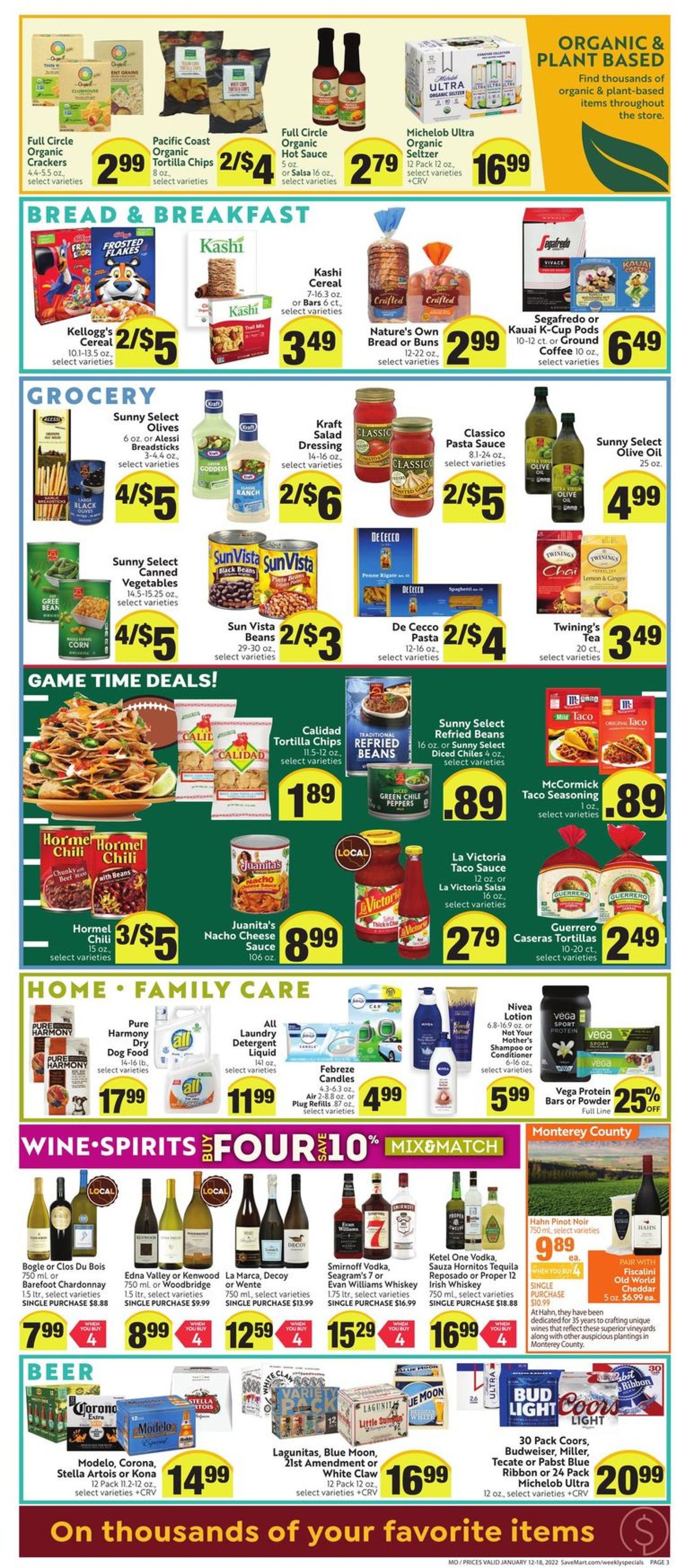 Save Mart Ad from 01/12/2022
