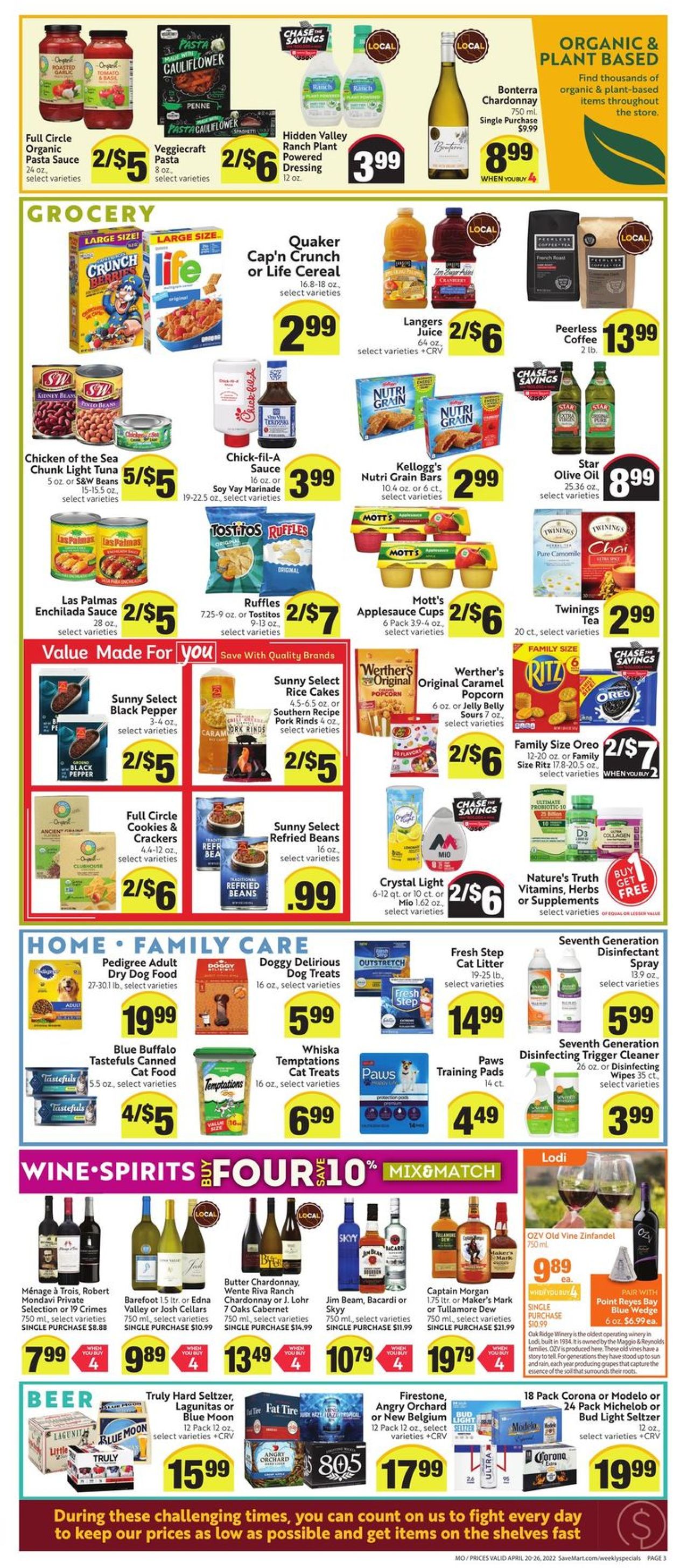 Save Mart Ad from 04/20/2022