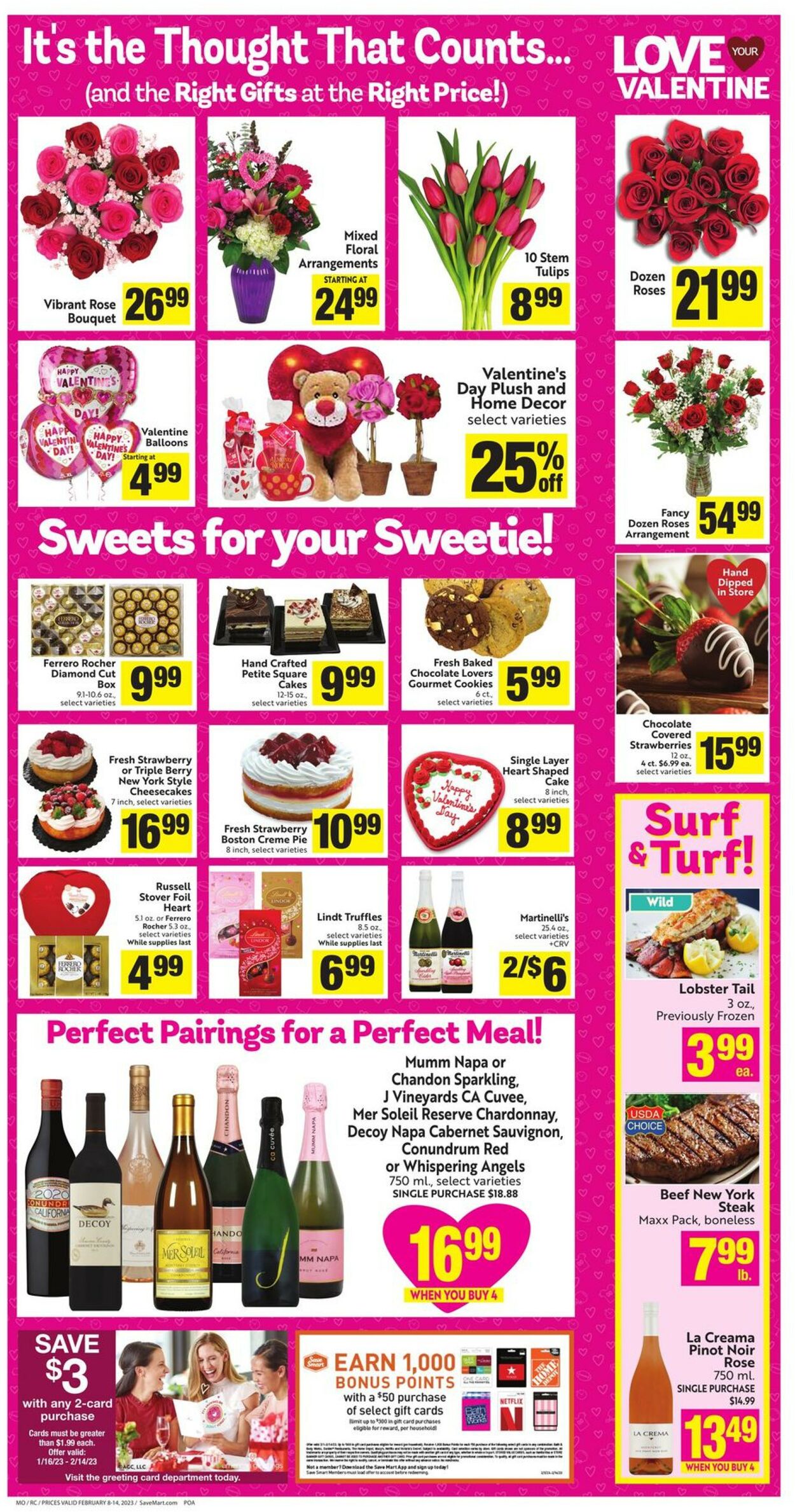 Save Mart Ad from 02/08/2023