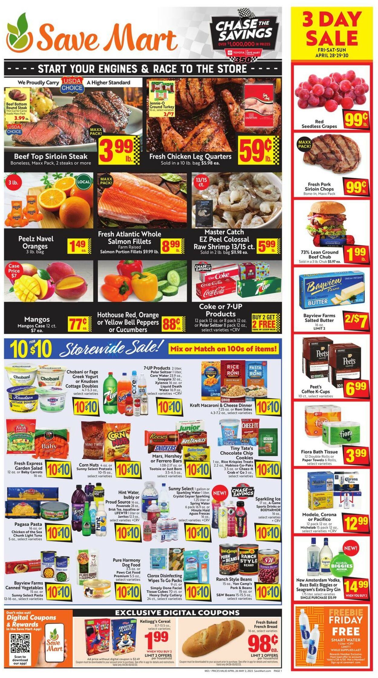 Save Mart Ad from 04/26/2023