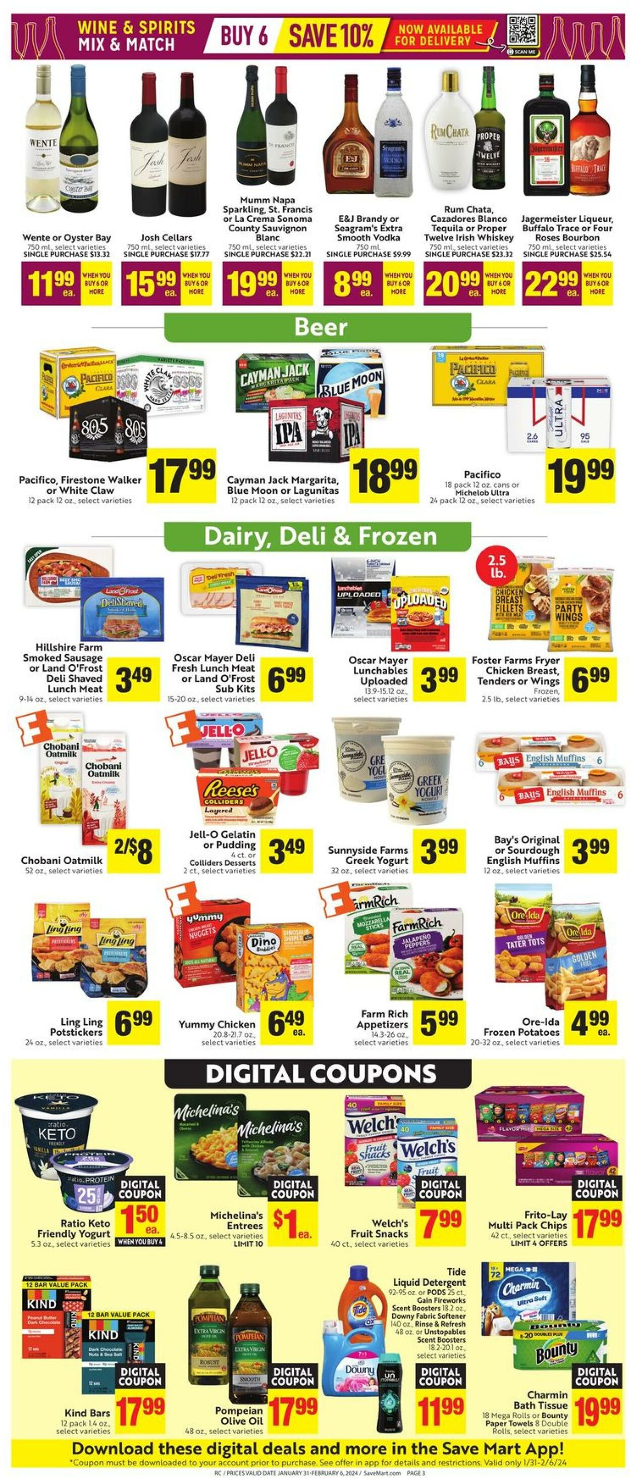 Save Mart Ad from 01/31/2024