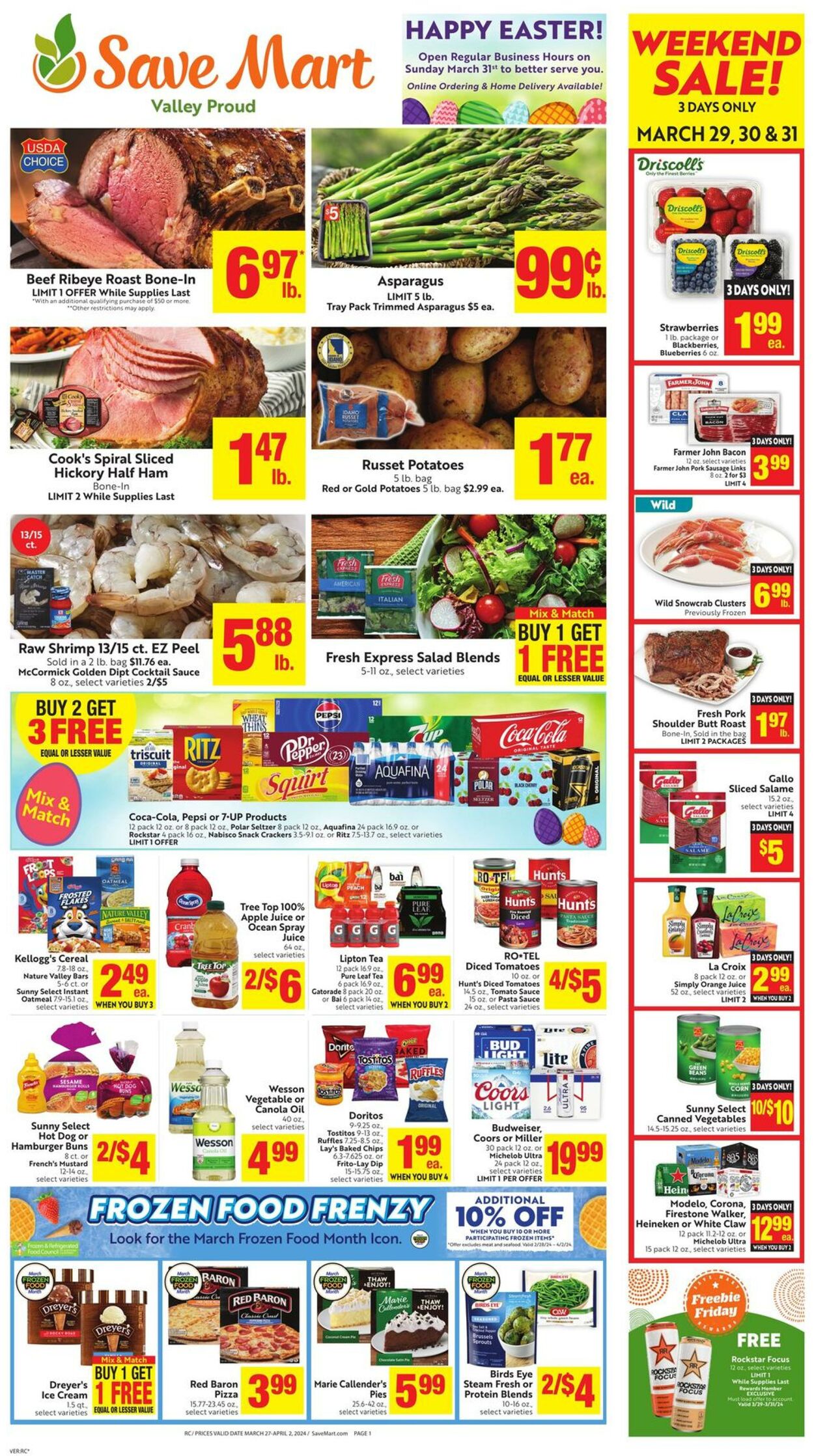 Save Mart Ad from 03/27/2024