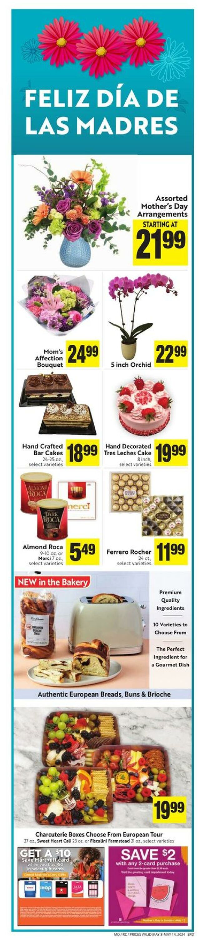 Save Mart Ad from 05/08/2024