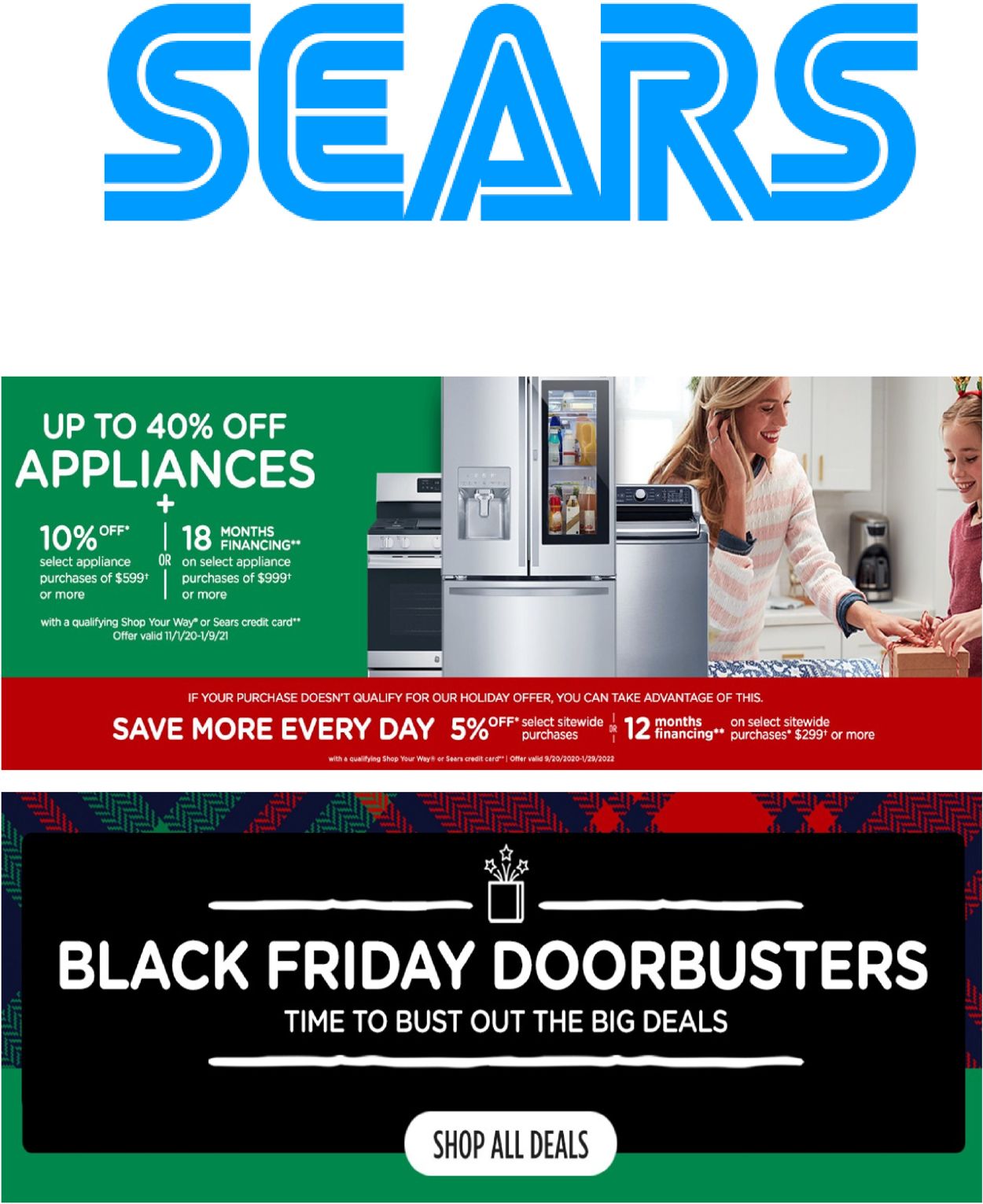 Sears Ad from 11/25/2020
