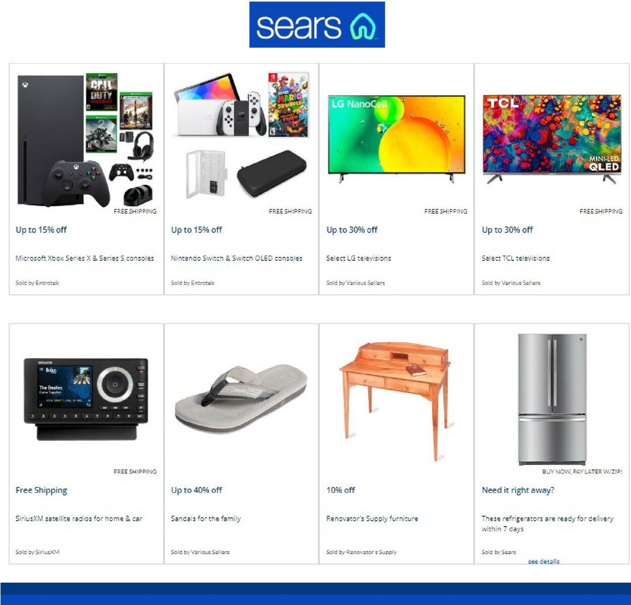 Sears Ad from 10/15/2022