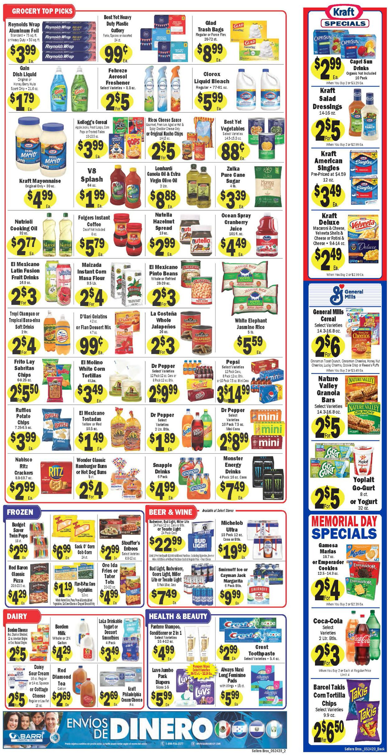Sellers Bros. Ad from 05/24/2023