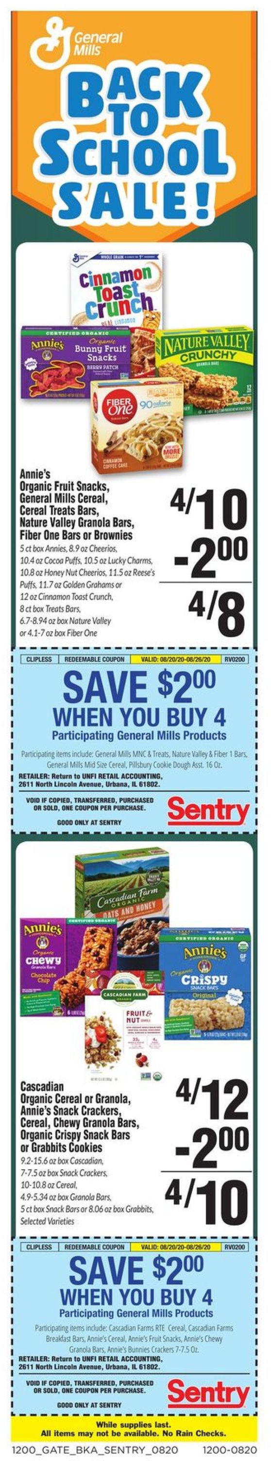 Sentry Ad from 08/20/2020